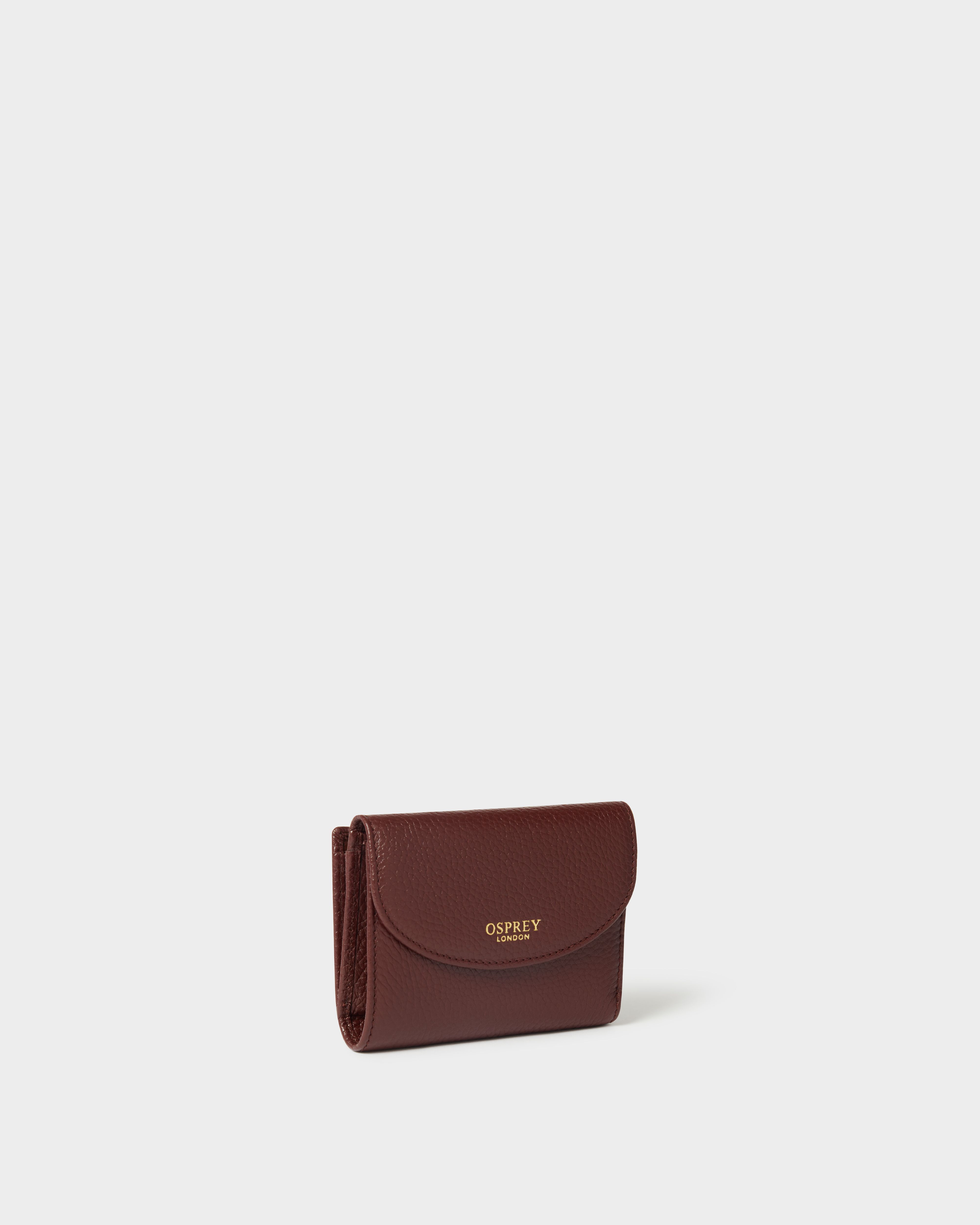 Image number 2 of The Core Small Leather Matinee Purse in Merlot