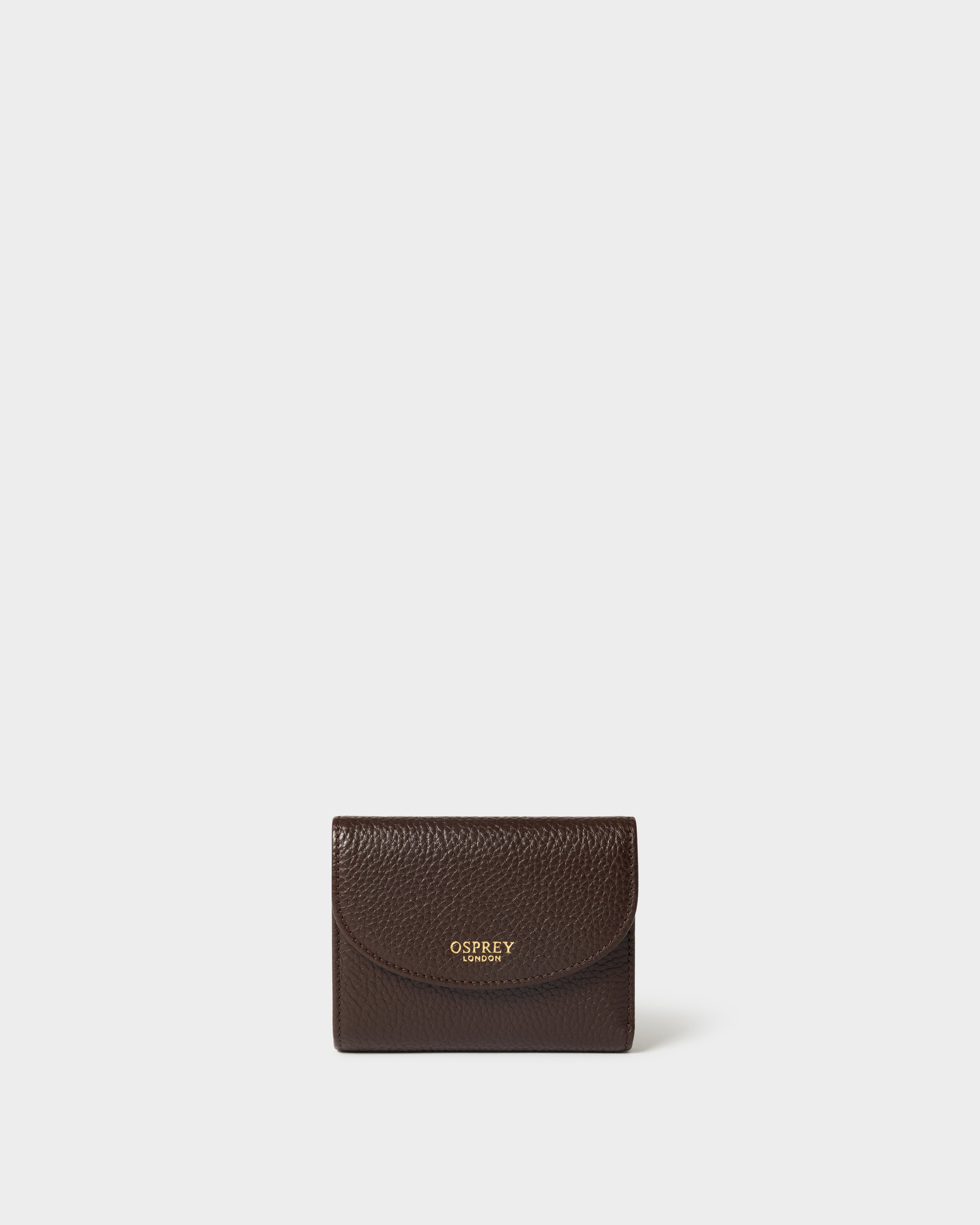 The Core Small Leather Matinee Purse in Chocolate