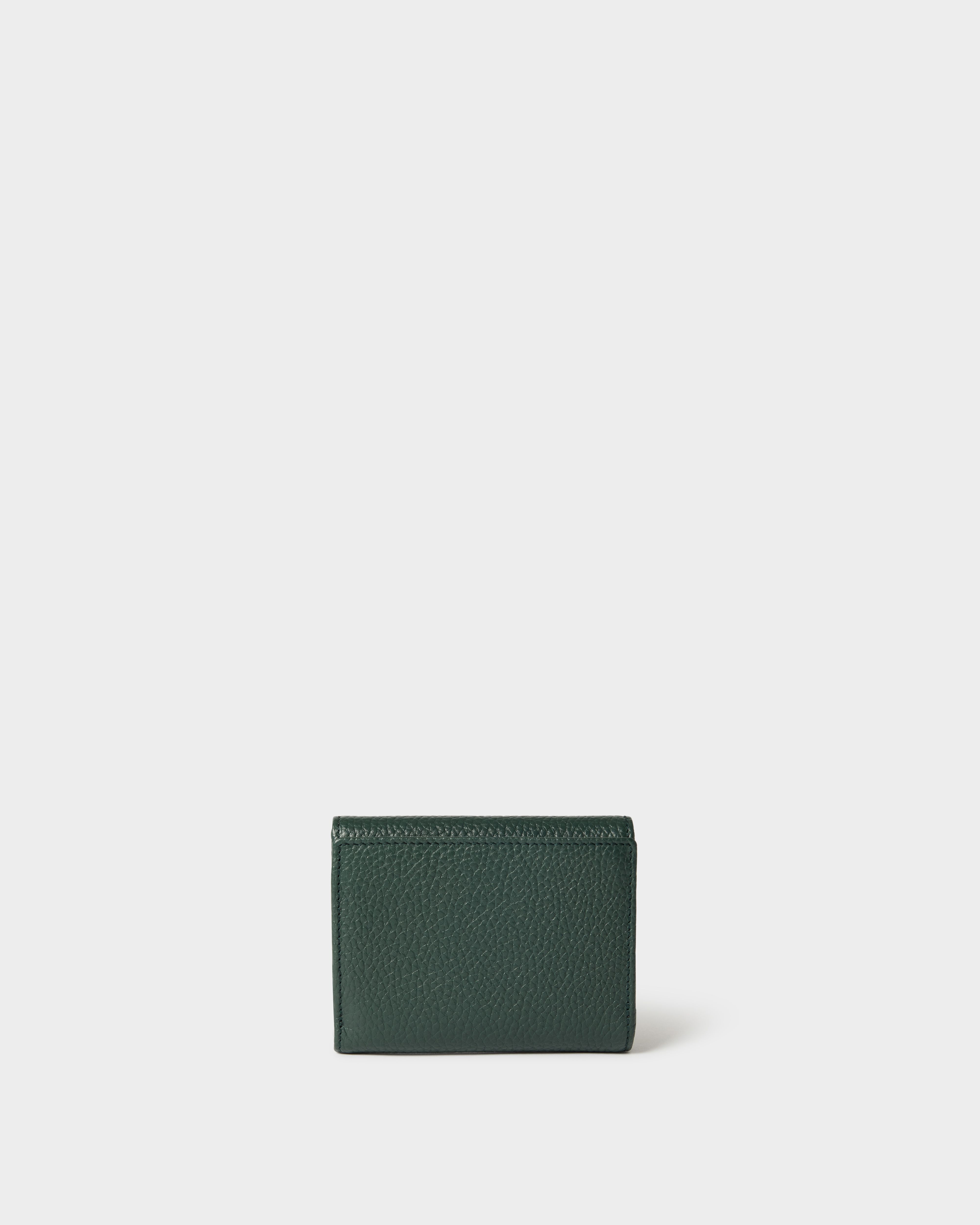 Image number 4 of The Core Small Leather Matinee Purse in Forest