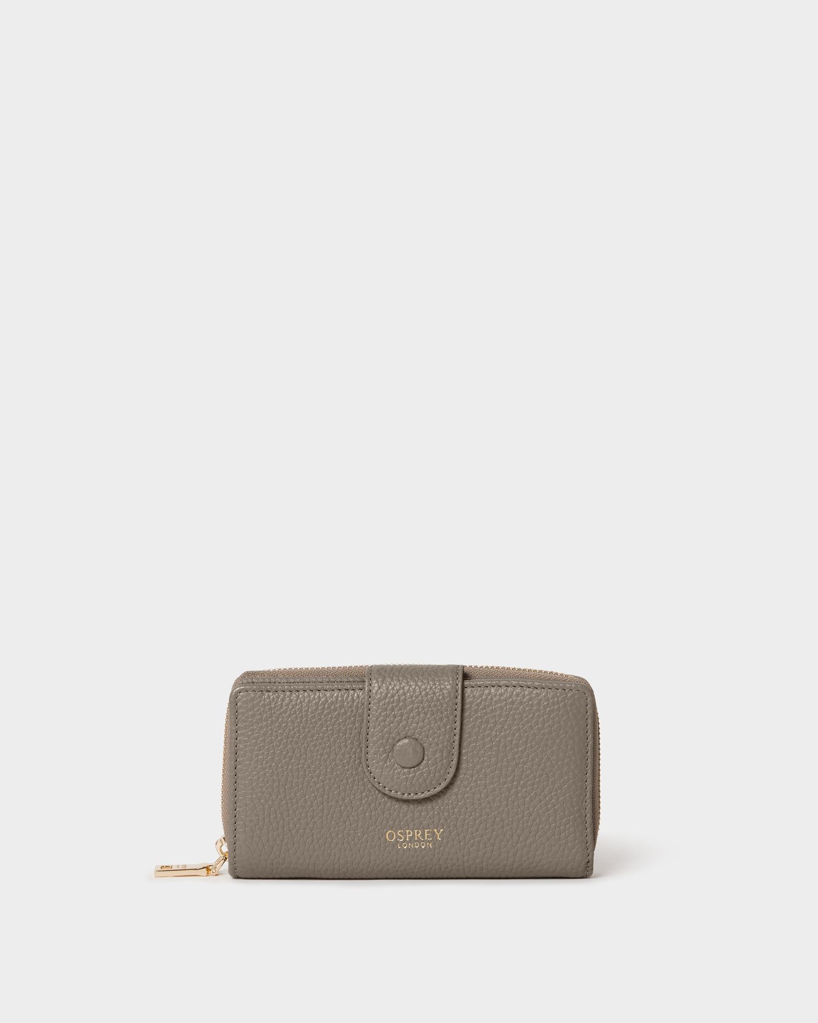 Image number 1 of The Core Medium Leather Popper Matinee Purse in Rock