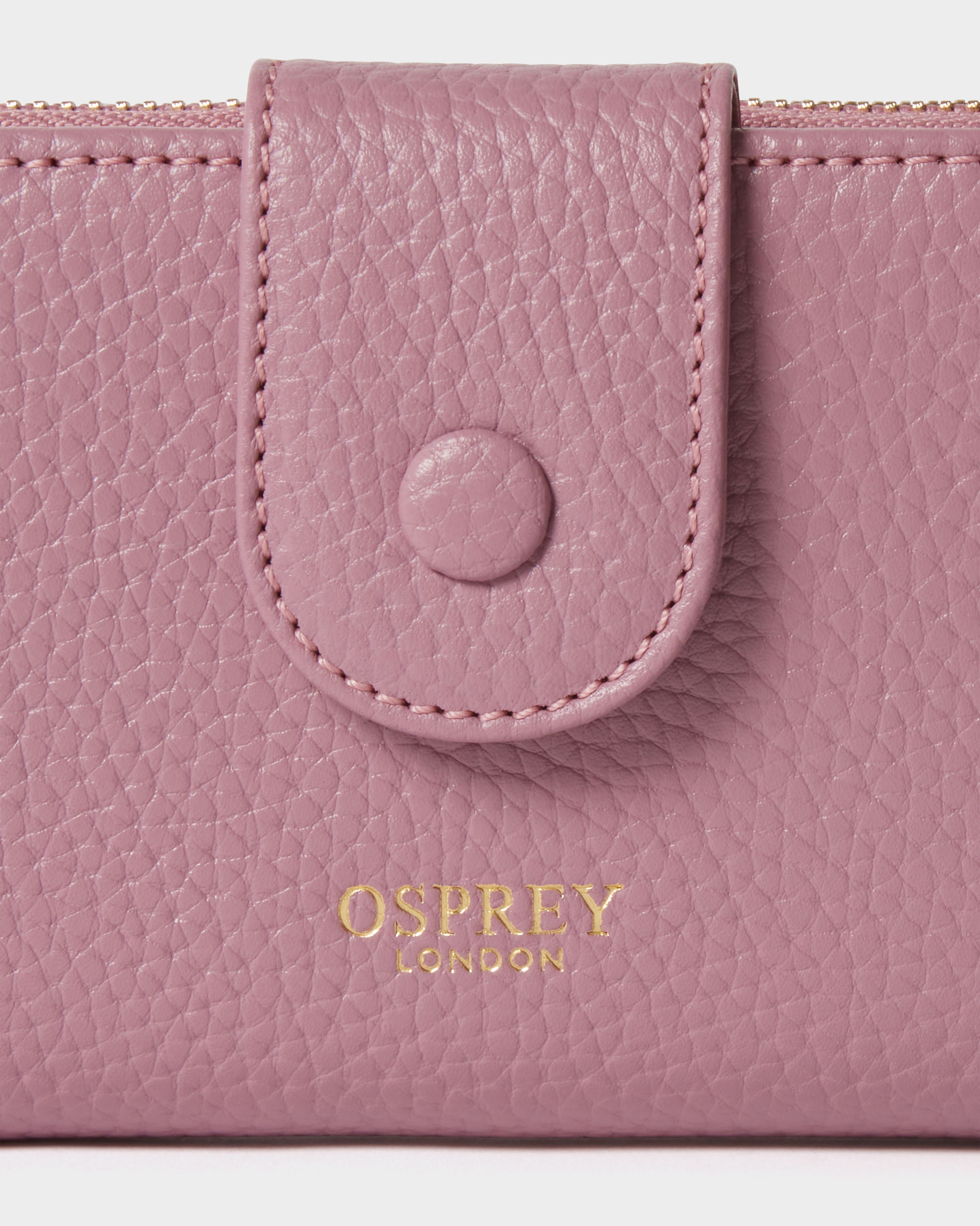 Image number 5 of The Core Medium Leather Popper Matinee Purse in Heather
