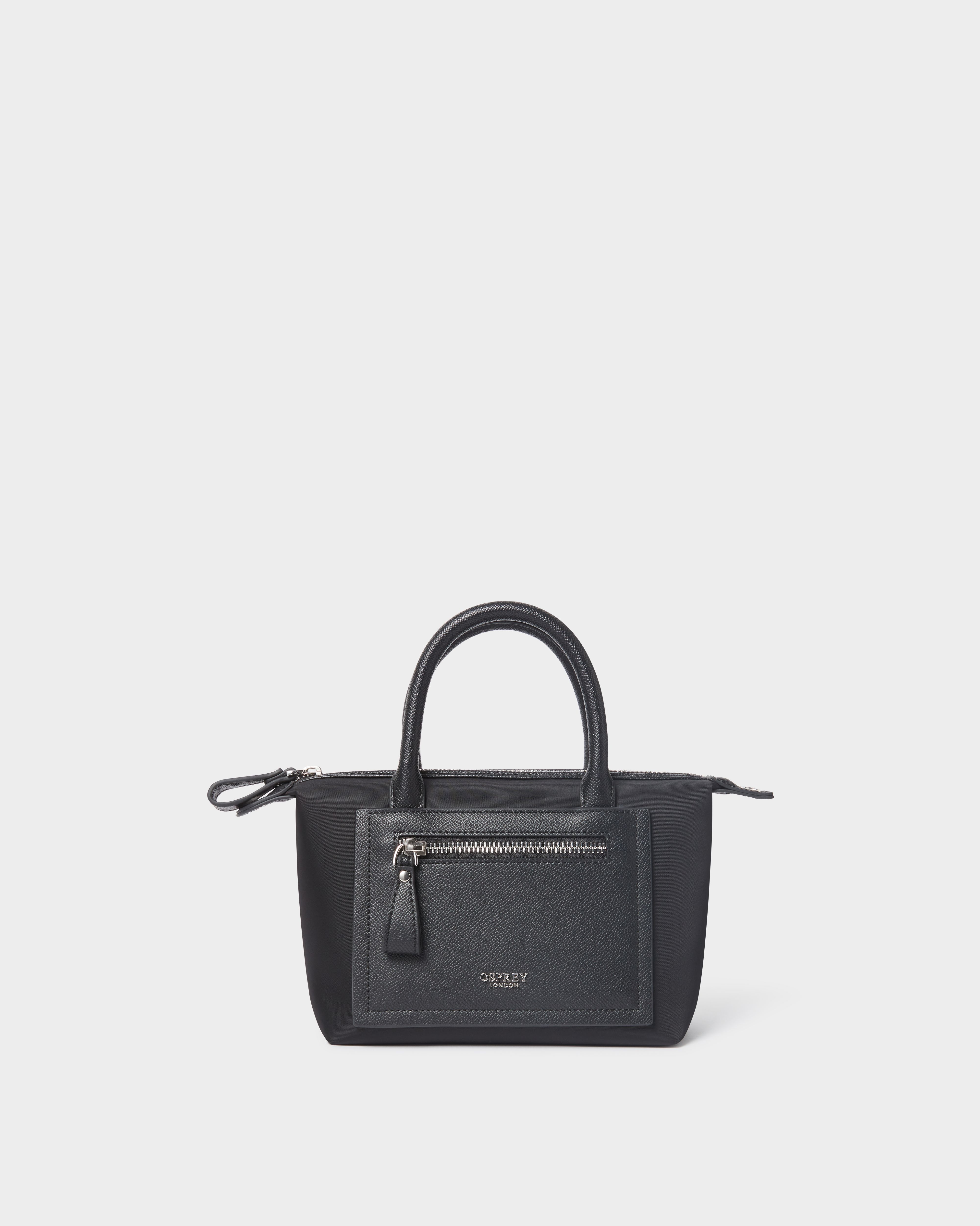 Image number 2 of The Mini Linear Tote in Black
