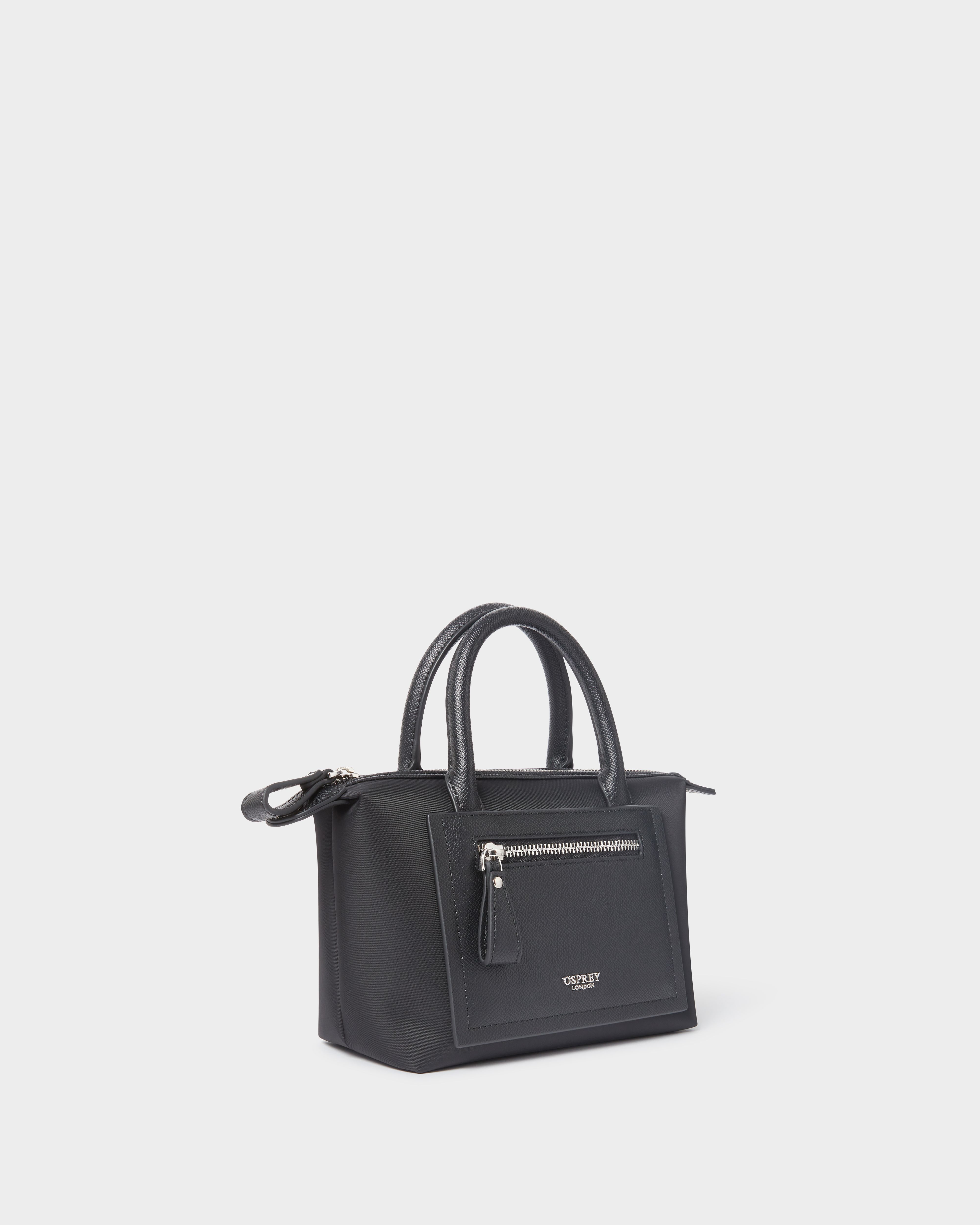 Image number 3 of The Mini Linear Tote in Black