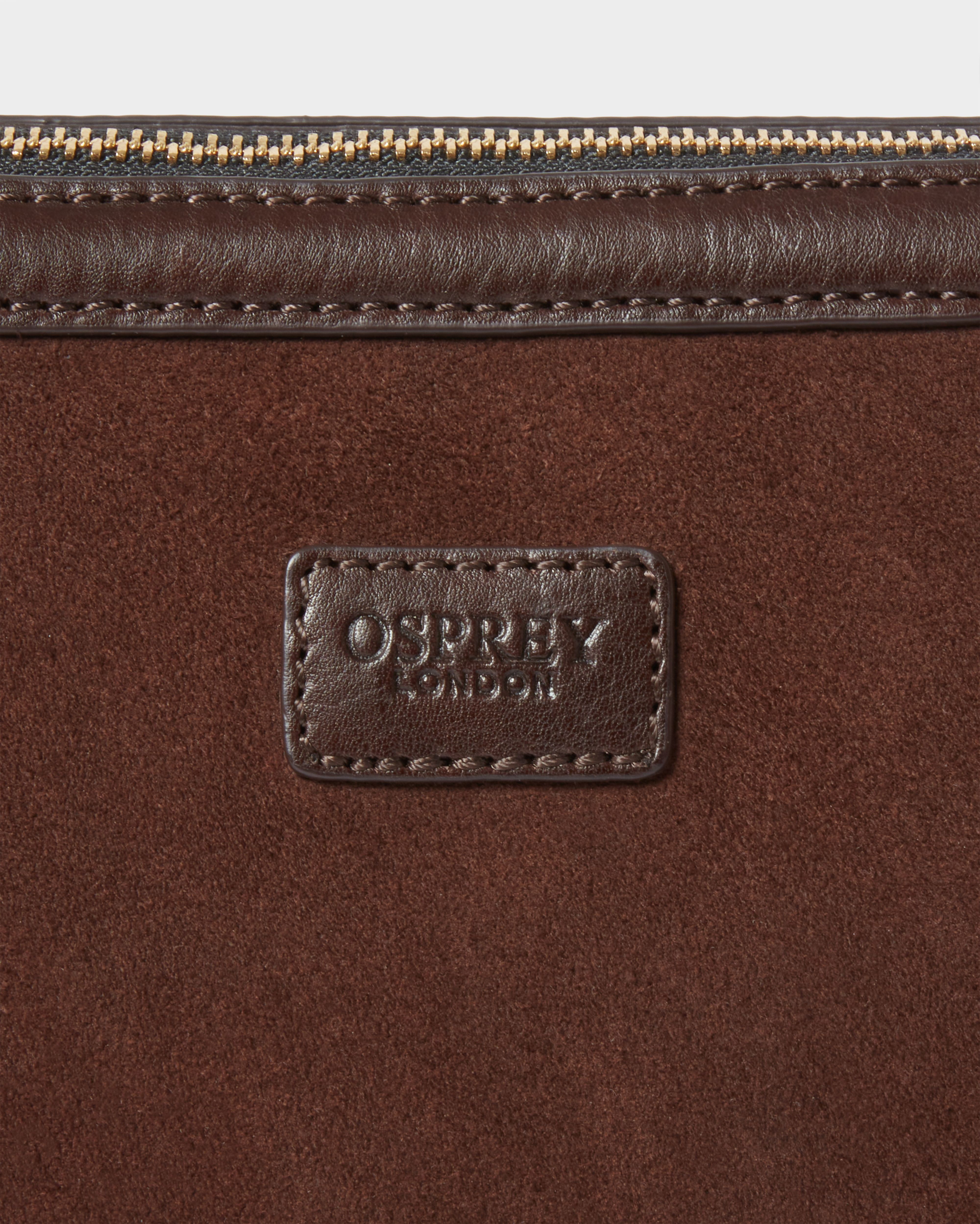 Image number 6 of The Mocha Suede Sling in Bitter Chocolate
