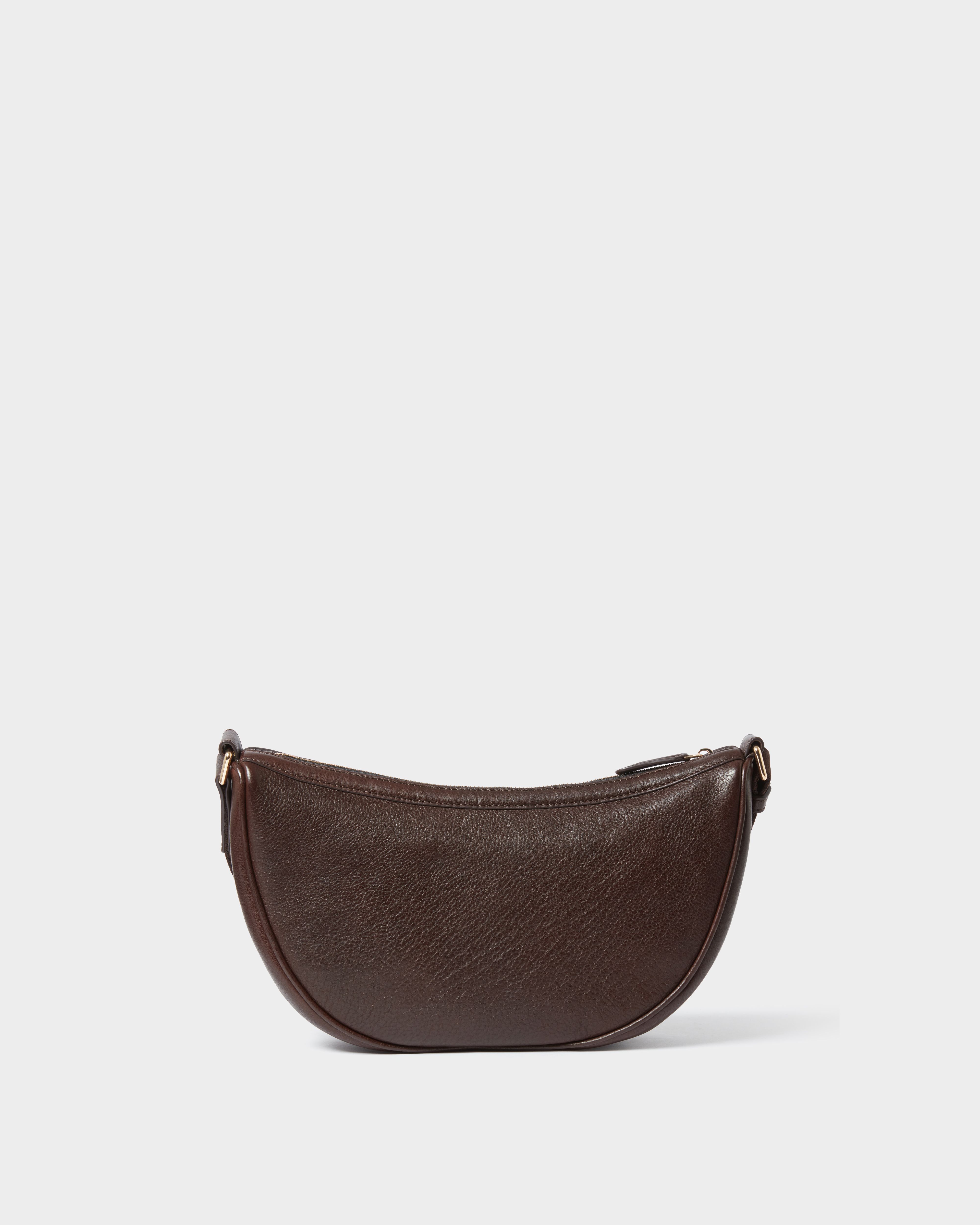 Image number 5 of The Mocha Suede Sling in Bitter Chocolate