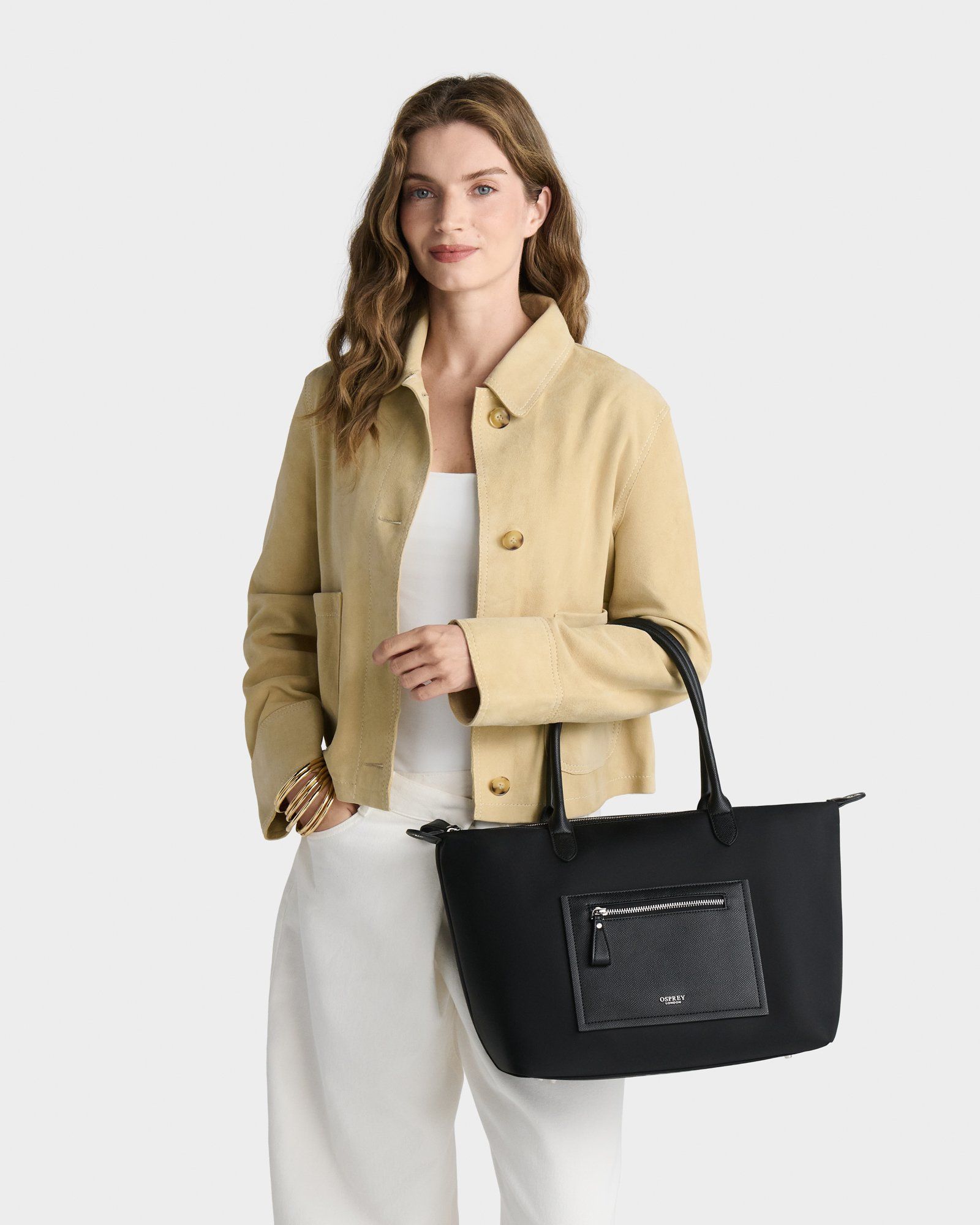 Image number 1 of The Linear Tote in Black