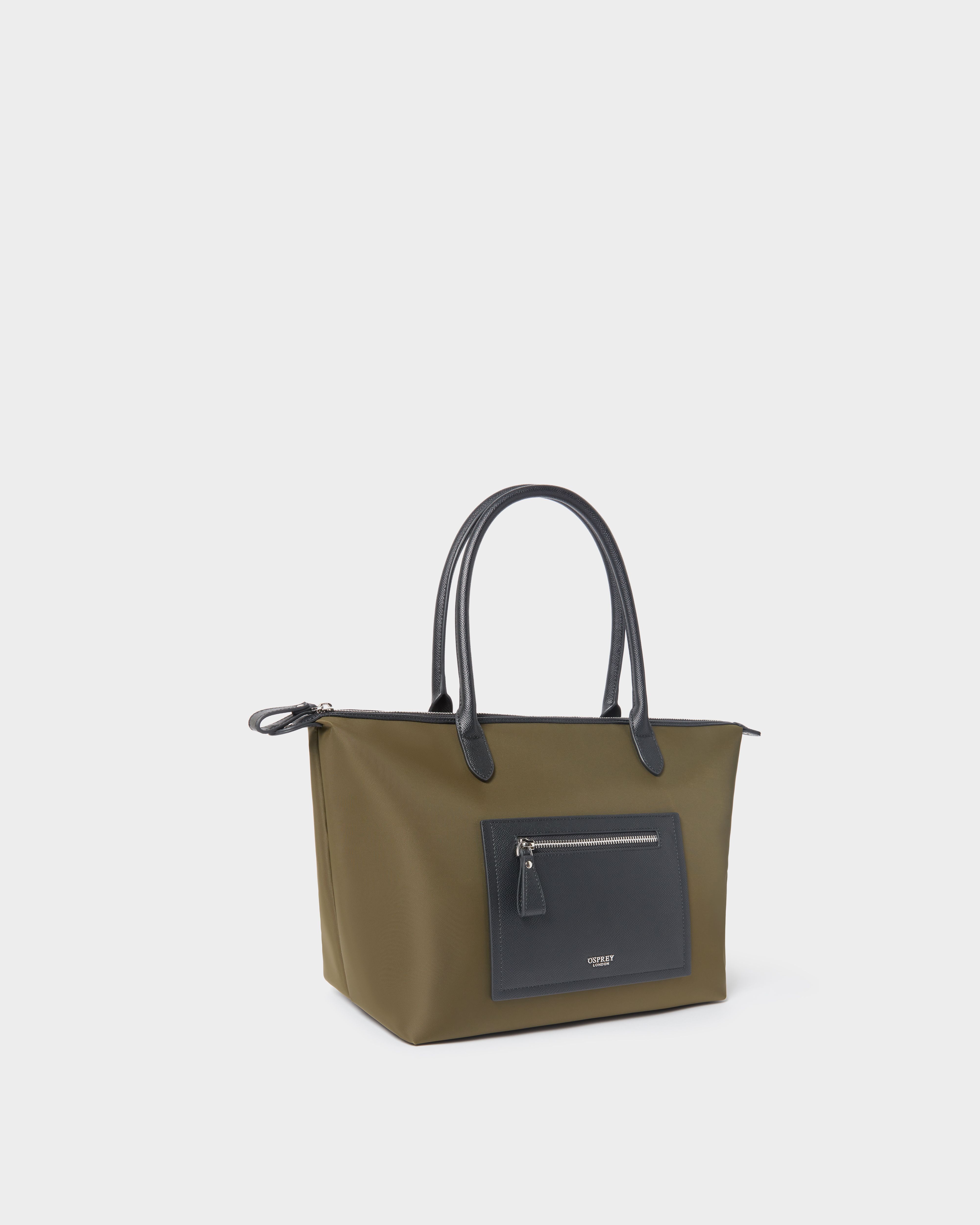 Image number 3 of The Linear Tote in Olive