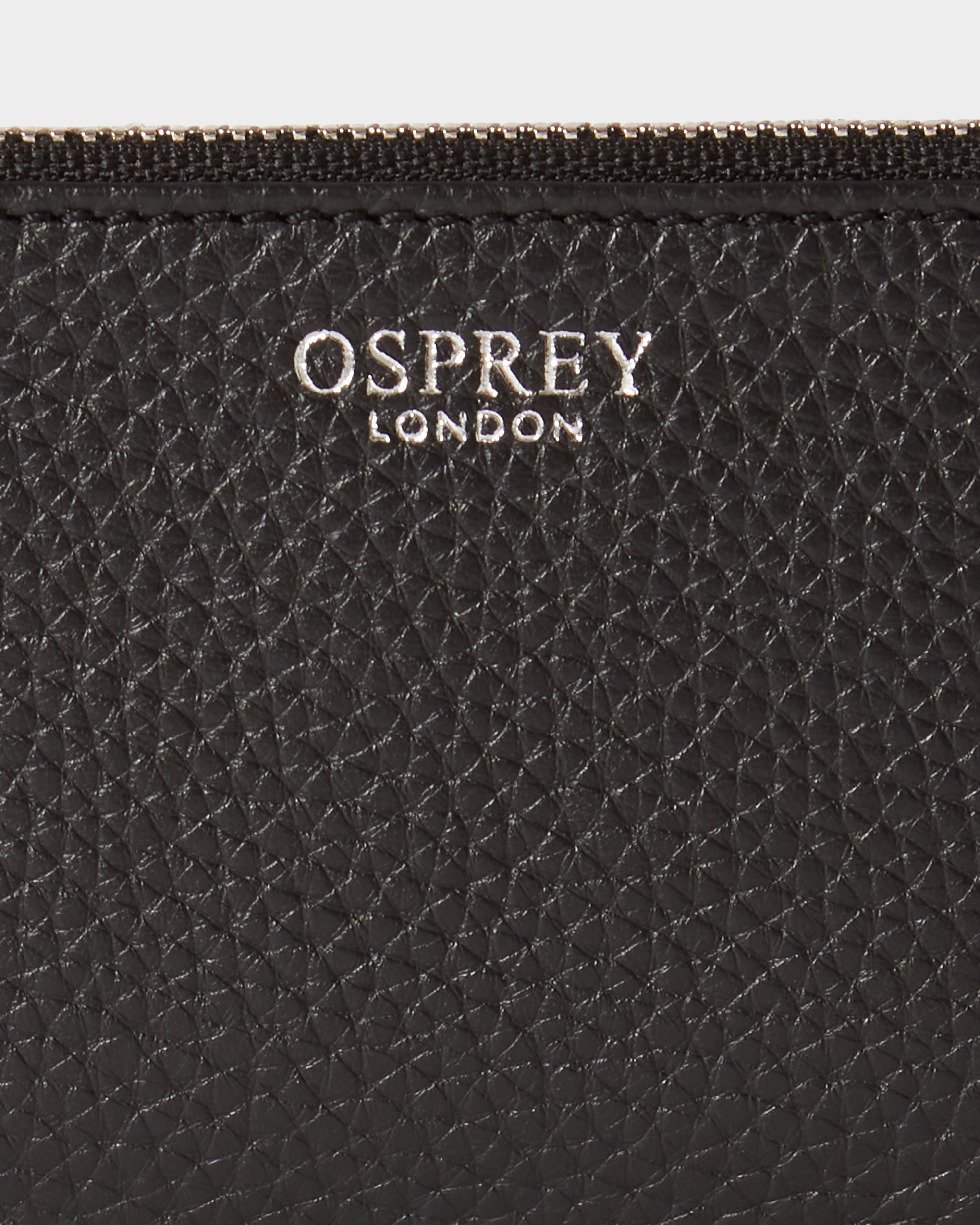 Image number 5 of The Core Small Leather Card Pouch in Black