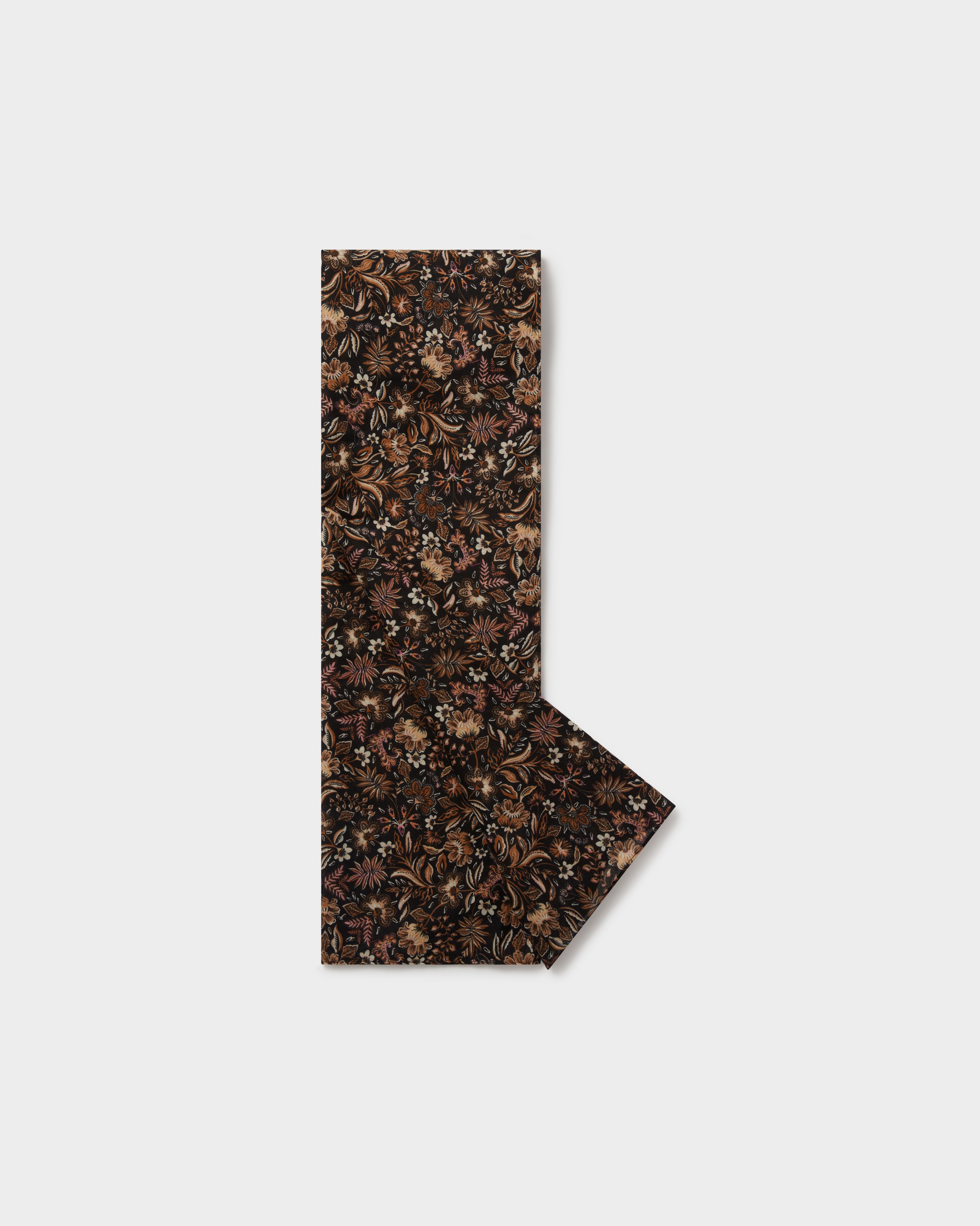 The Woodland Boxed Scarf in Floral