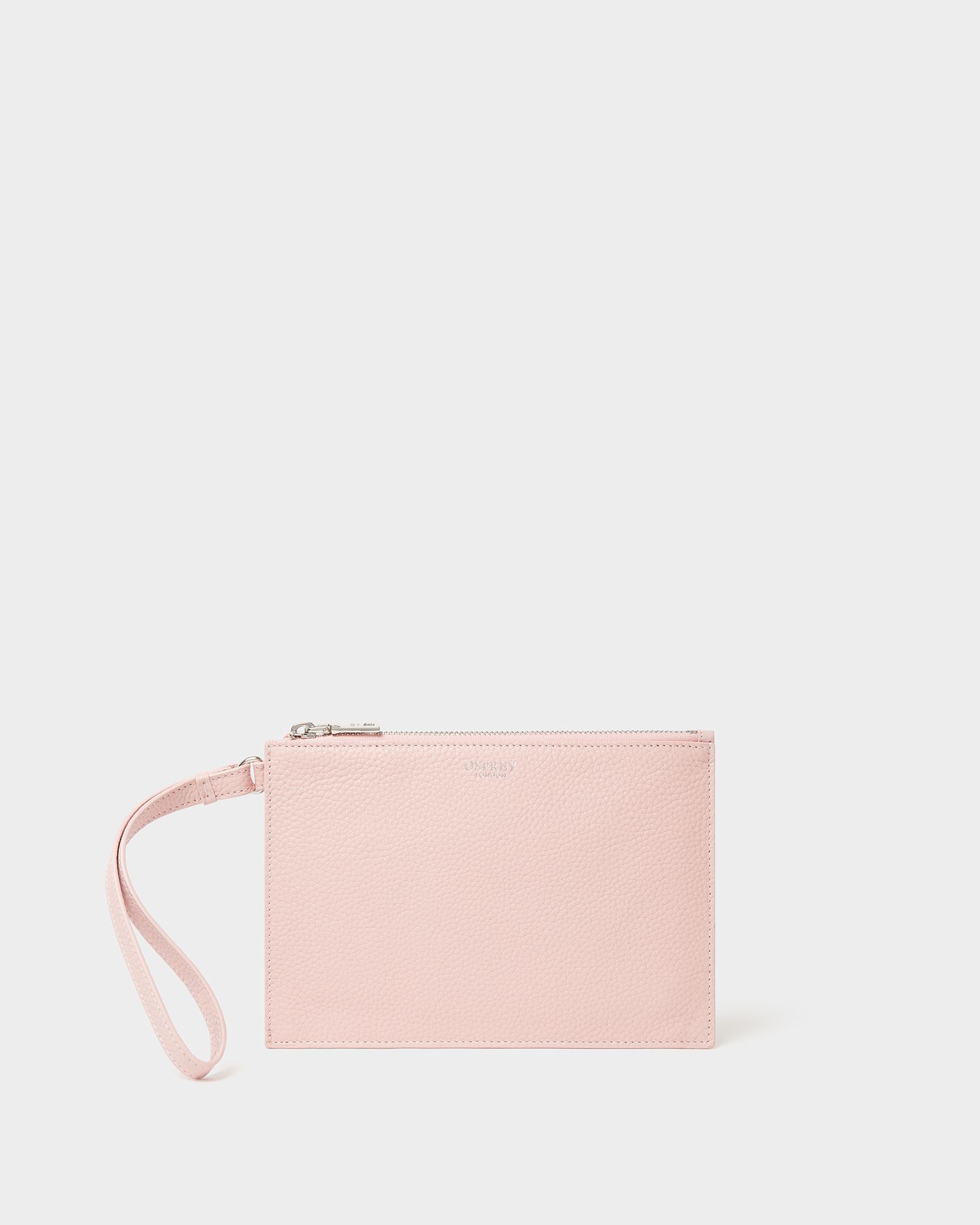 The Core Large Leather Pouch in Ballet