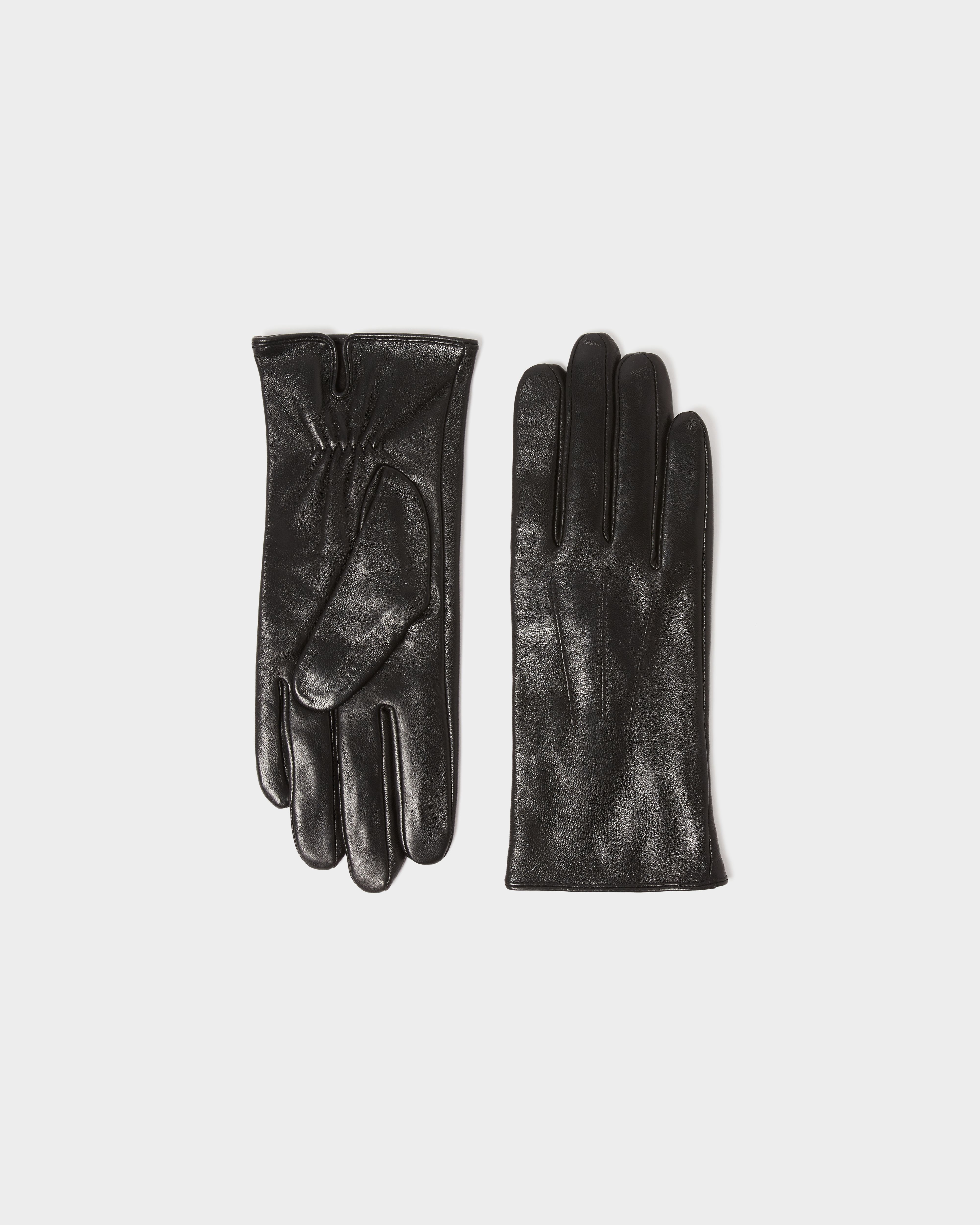 Image number 3 of Agatha Womens Leather Gloves - Smooth Grain