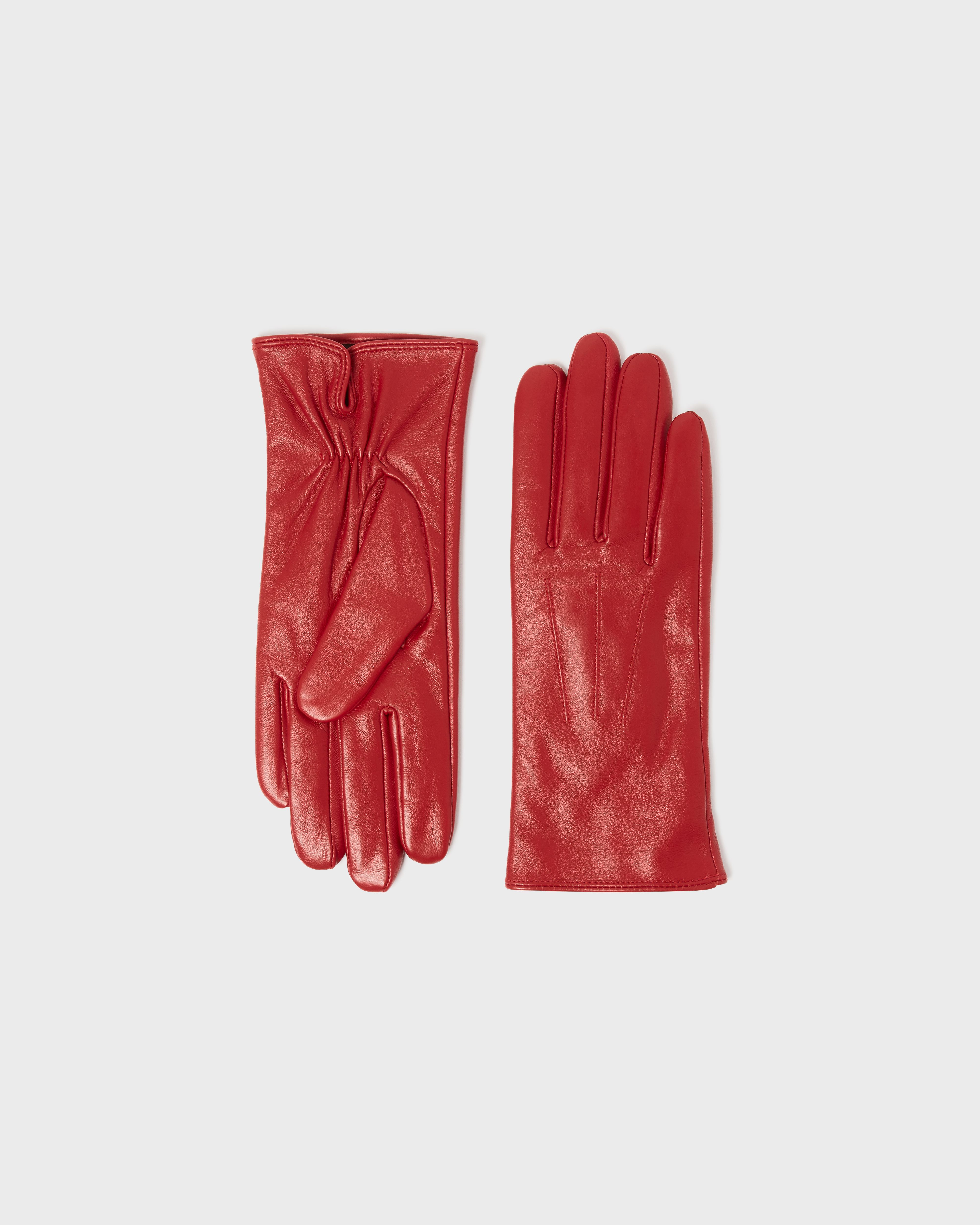 Image number 4 of Agatha Womens Leather Gloves - Smooth Grain