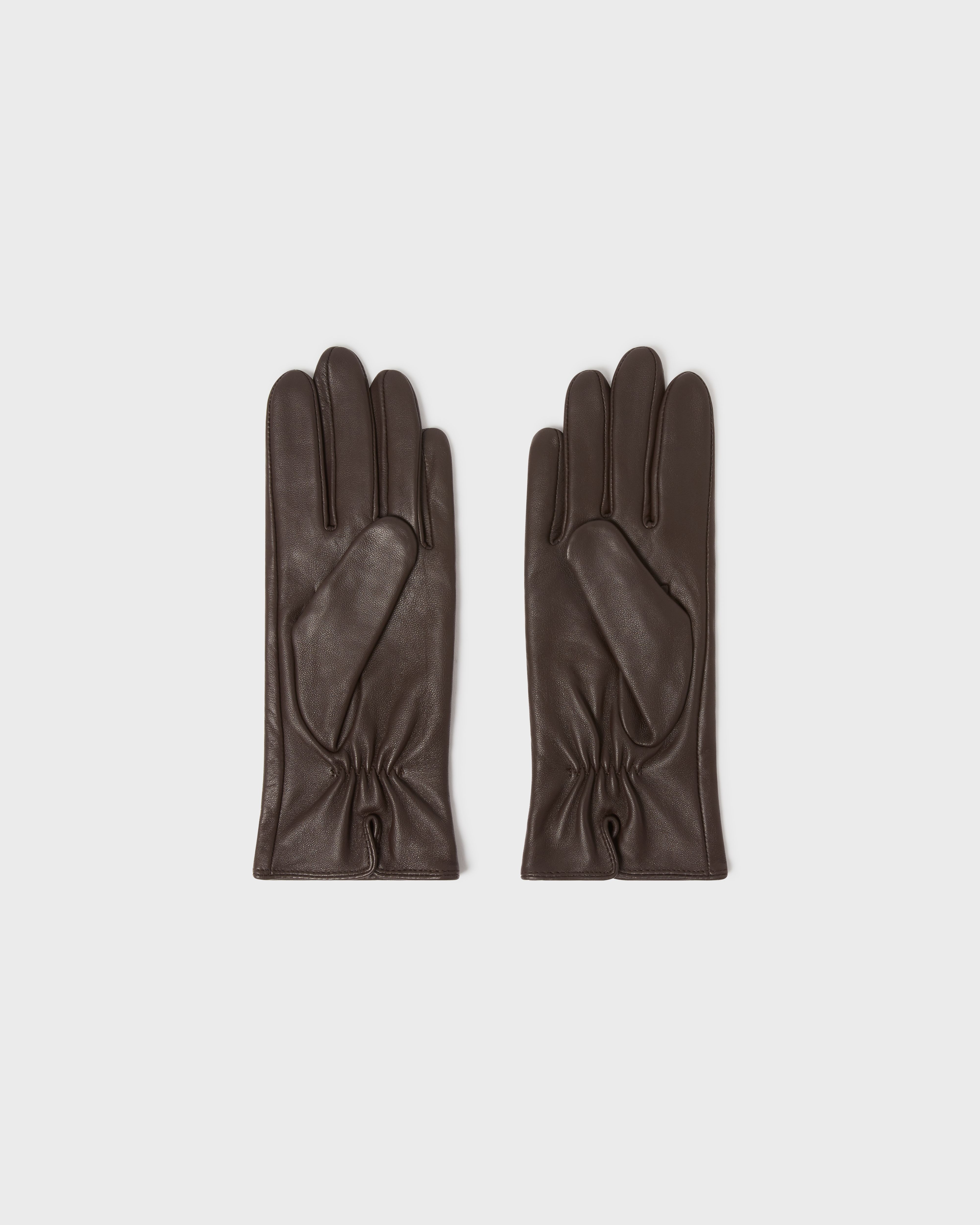 Image number 3 of Agatha Womens Leather Gloves - Smooth Grain