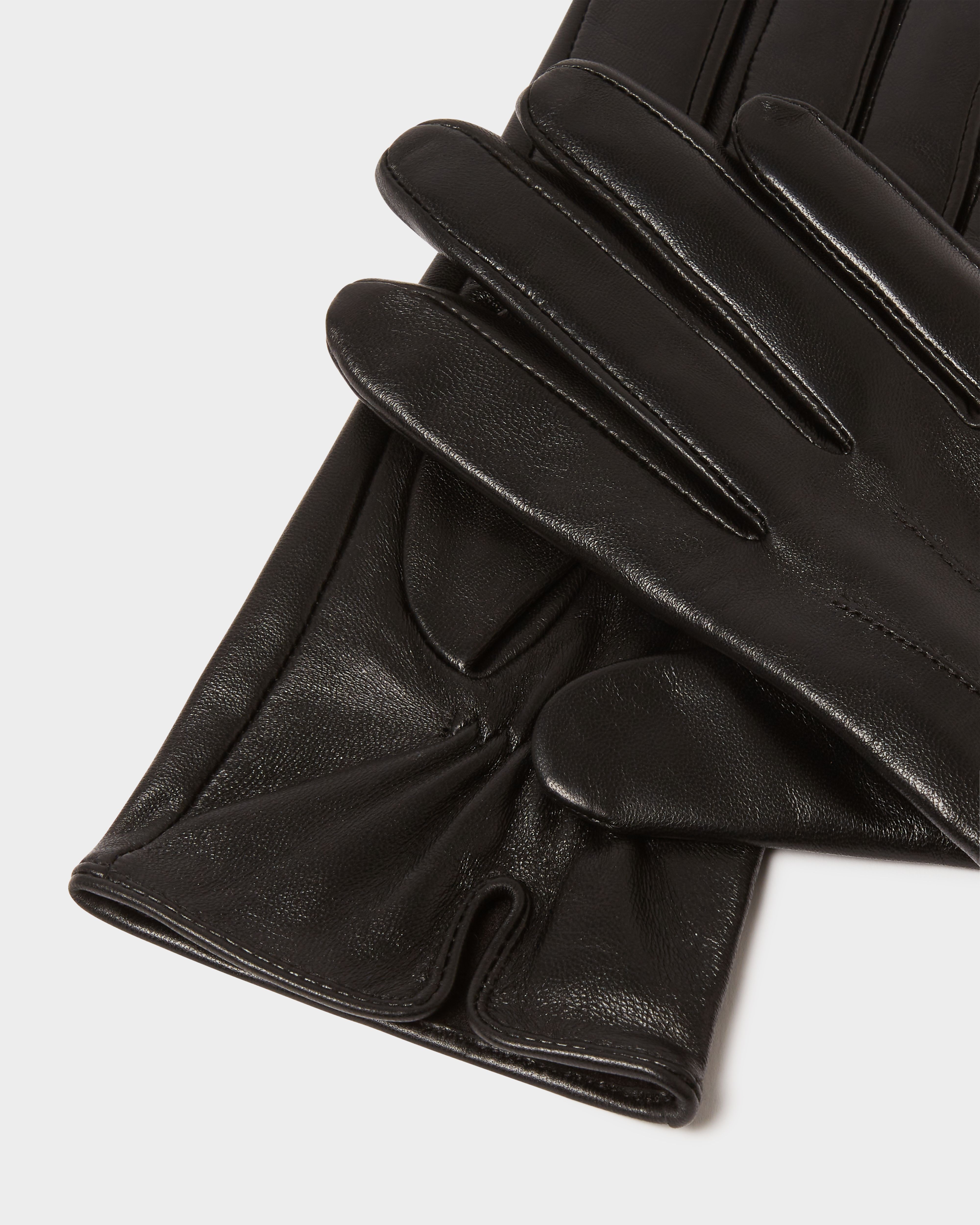 Image number 4 of Agatha Womens Leather Gloves - Smooth Grain