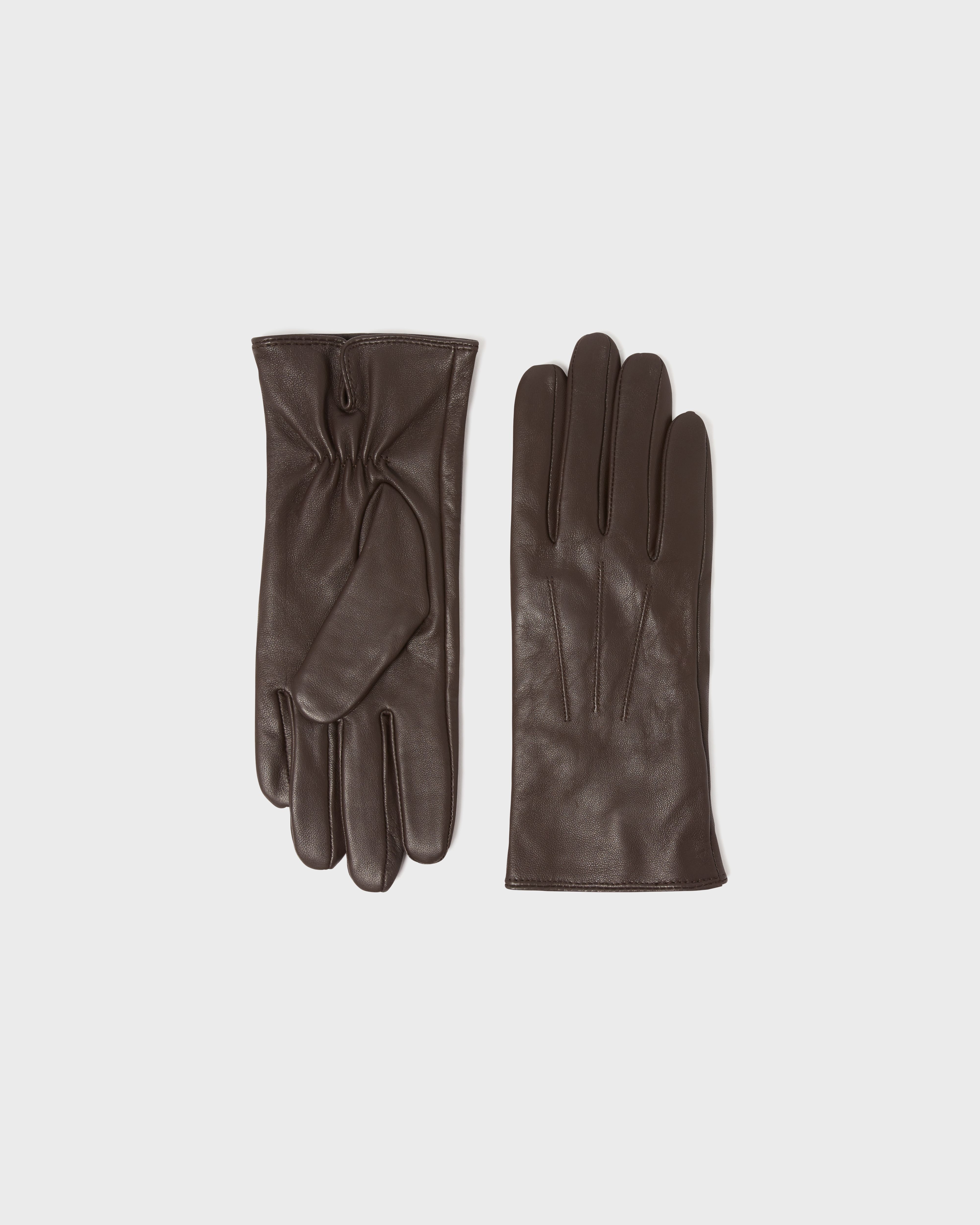 Image number 4 of Agatha Womens Leather Gloves - Smooth Grain