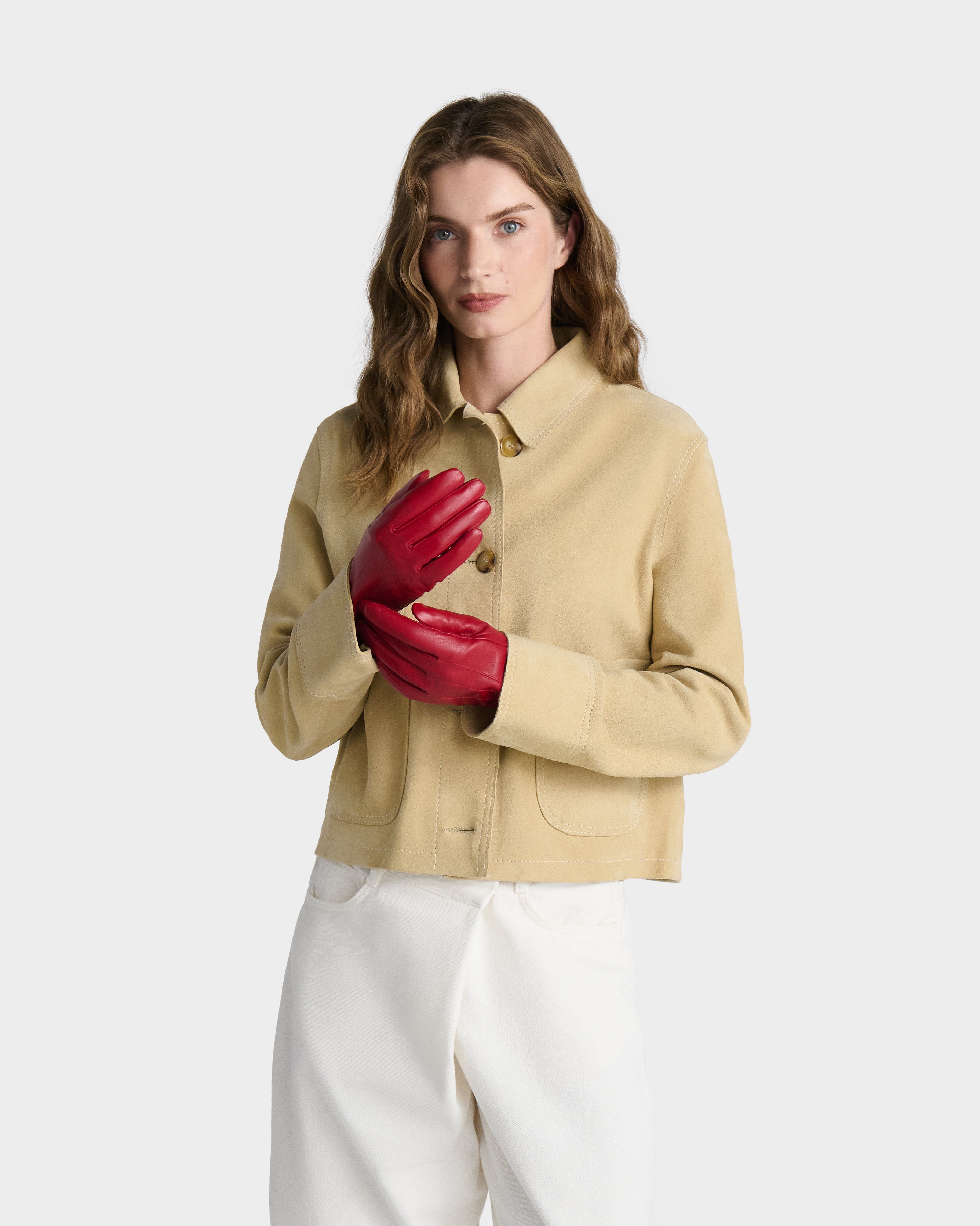 Agatha Womens Leather Gloves - Smooth Grain