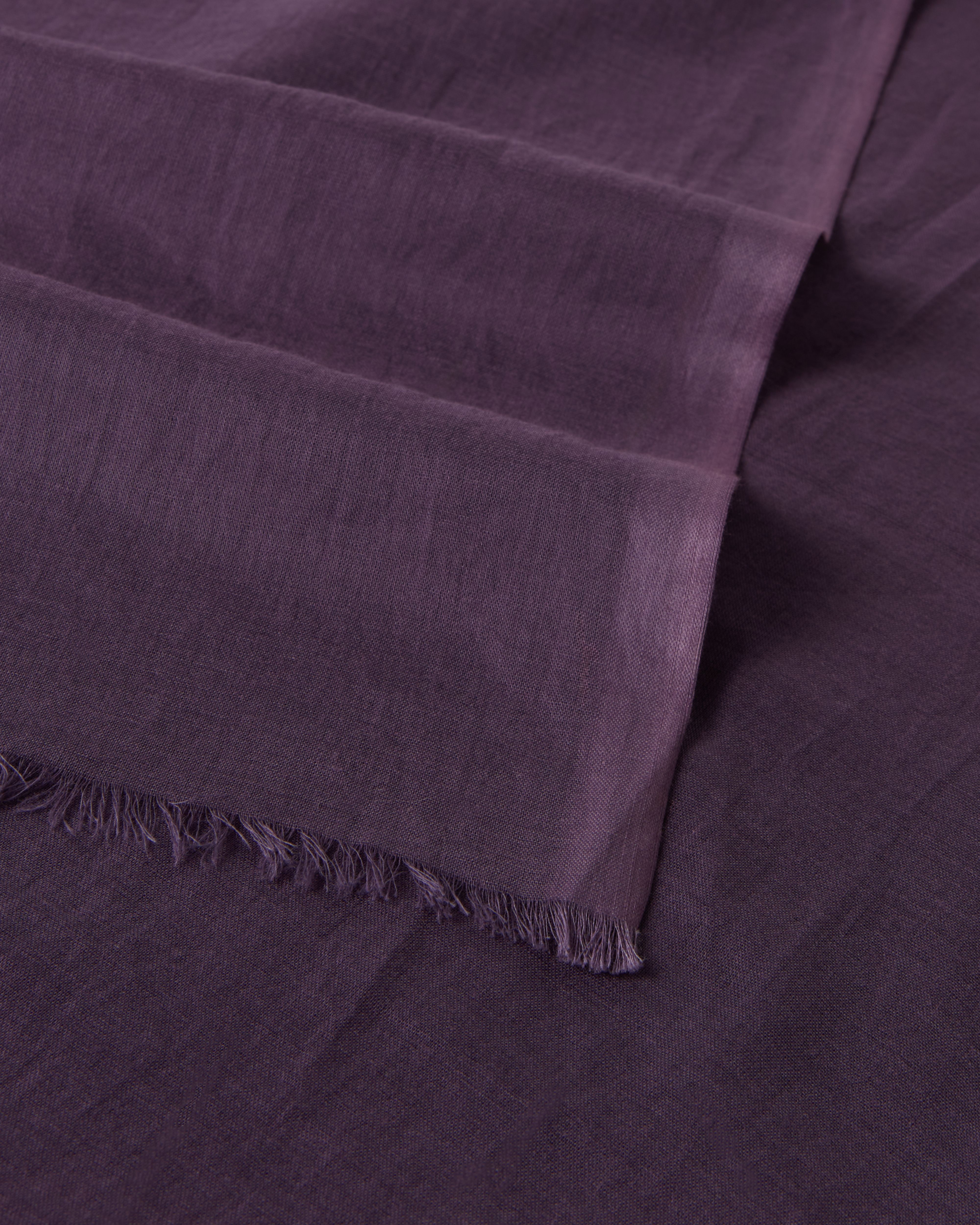Image number 4 of The Boxed Cotton Wrap in Aubergine