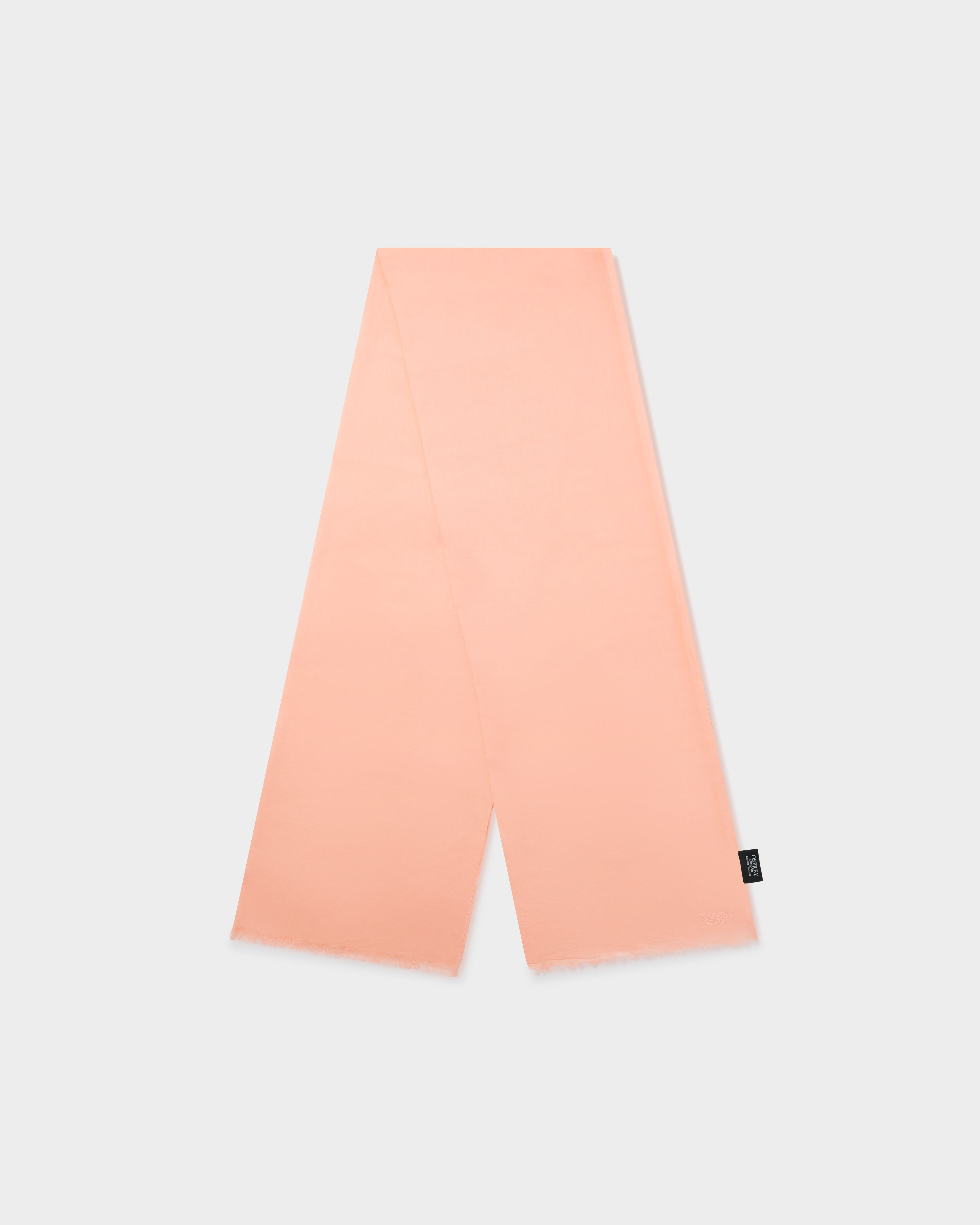 Image number 1 of The Boxed Cotton Wrap in Apricot