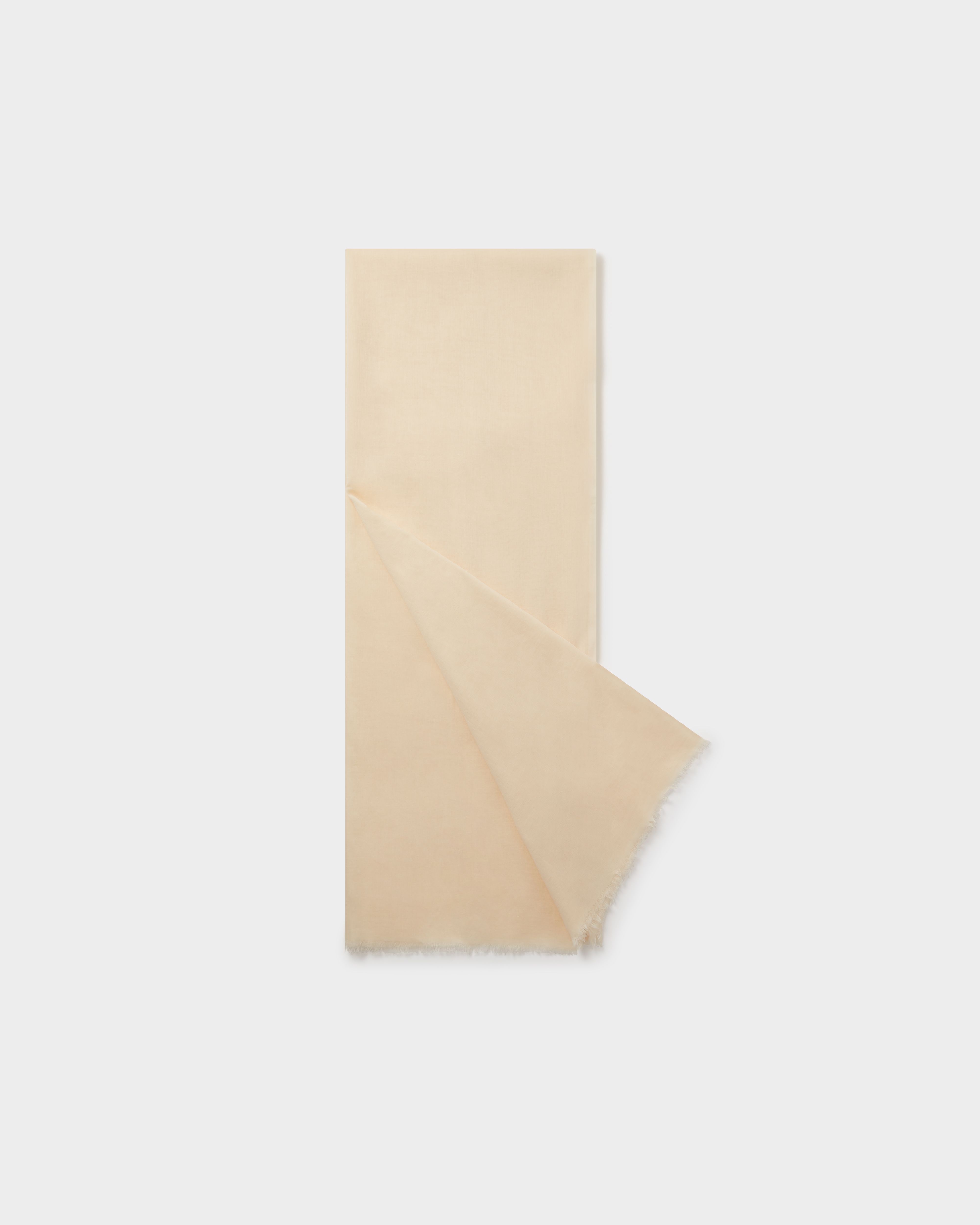 The Boxed Cotton Wrap in Ivory