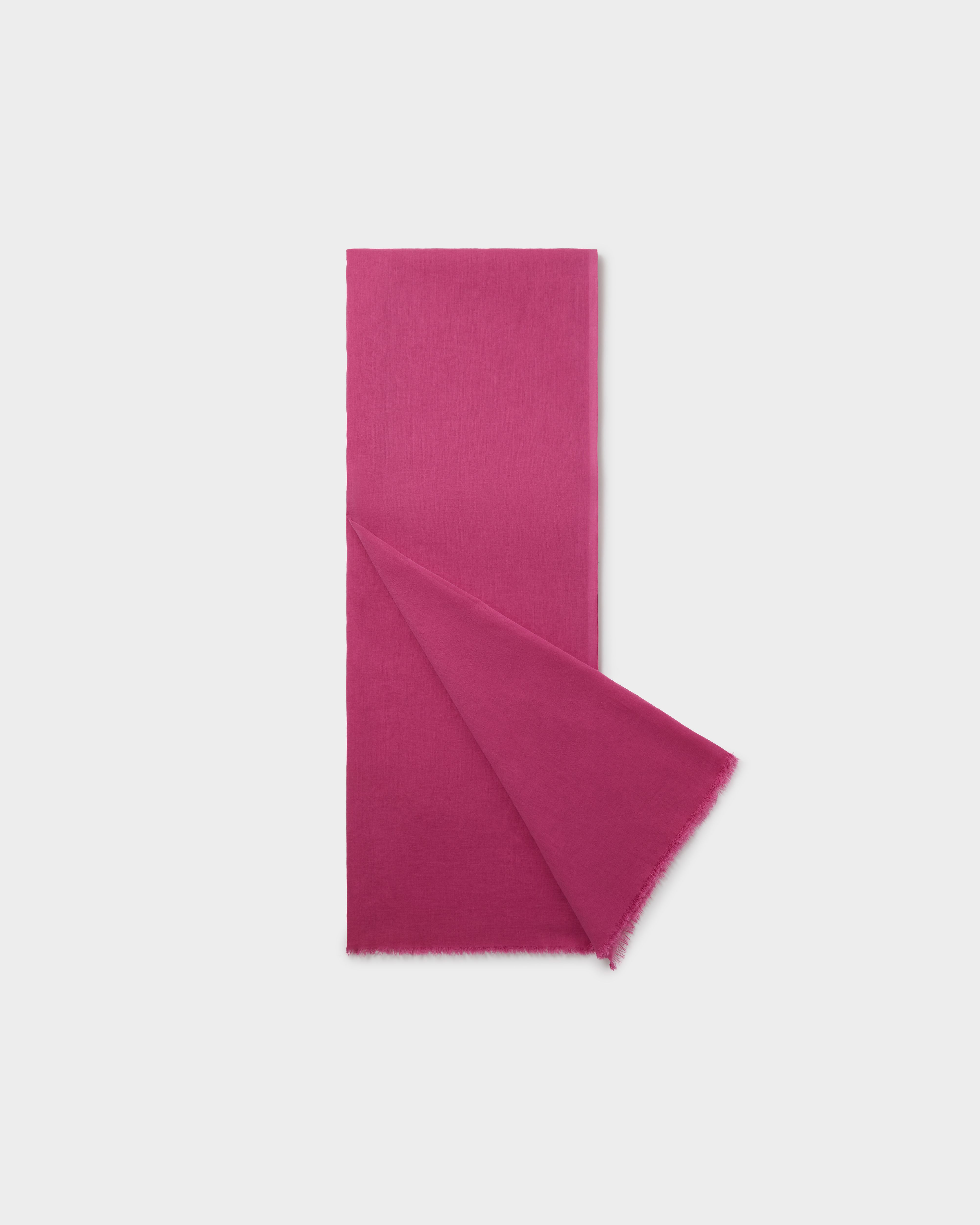 The Boxed Cotton Wrap in Wild Orchid