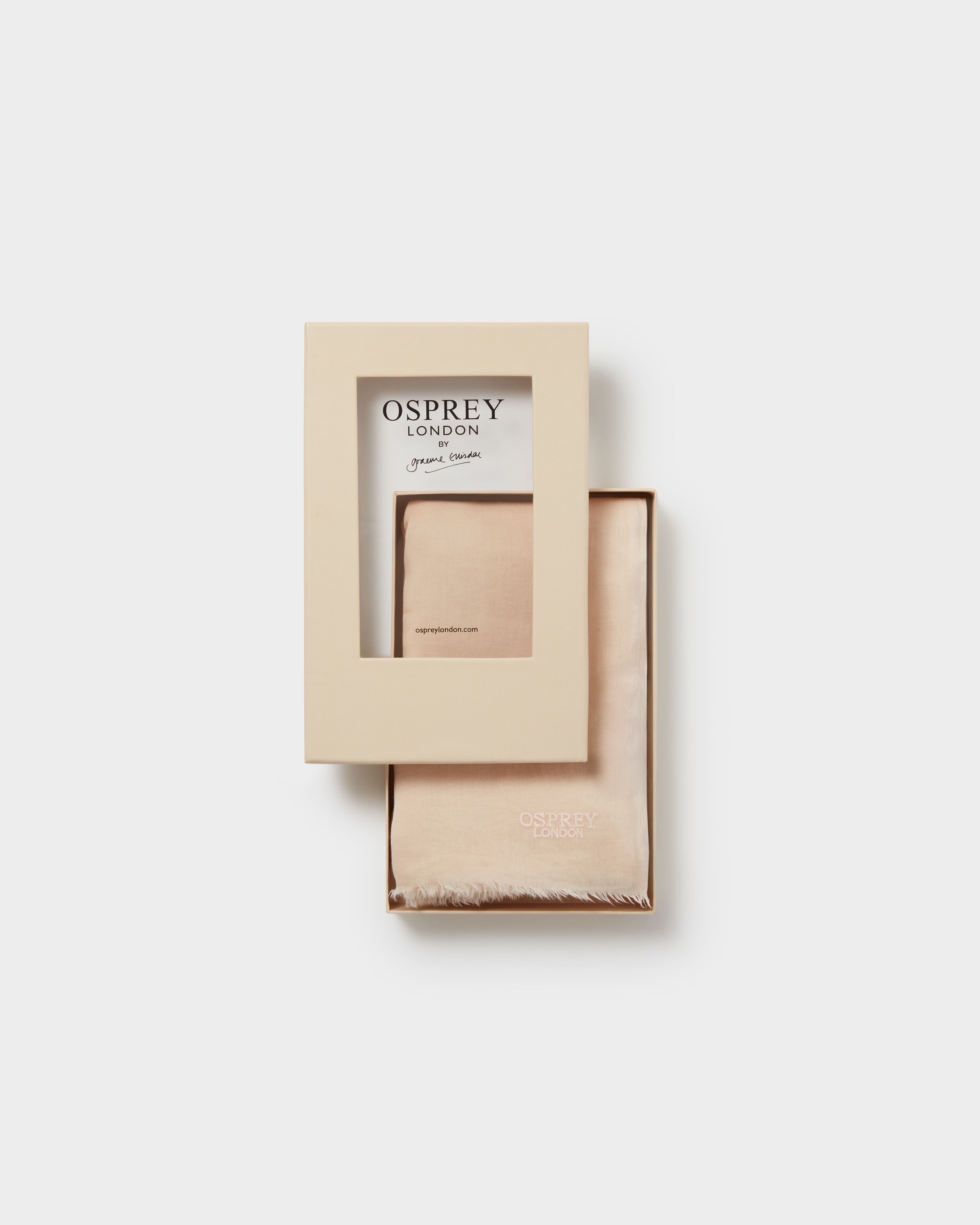 Image number 3 of The Boxed Cotton Wrap in Stone