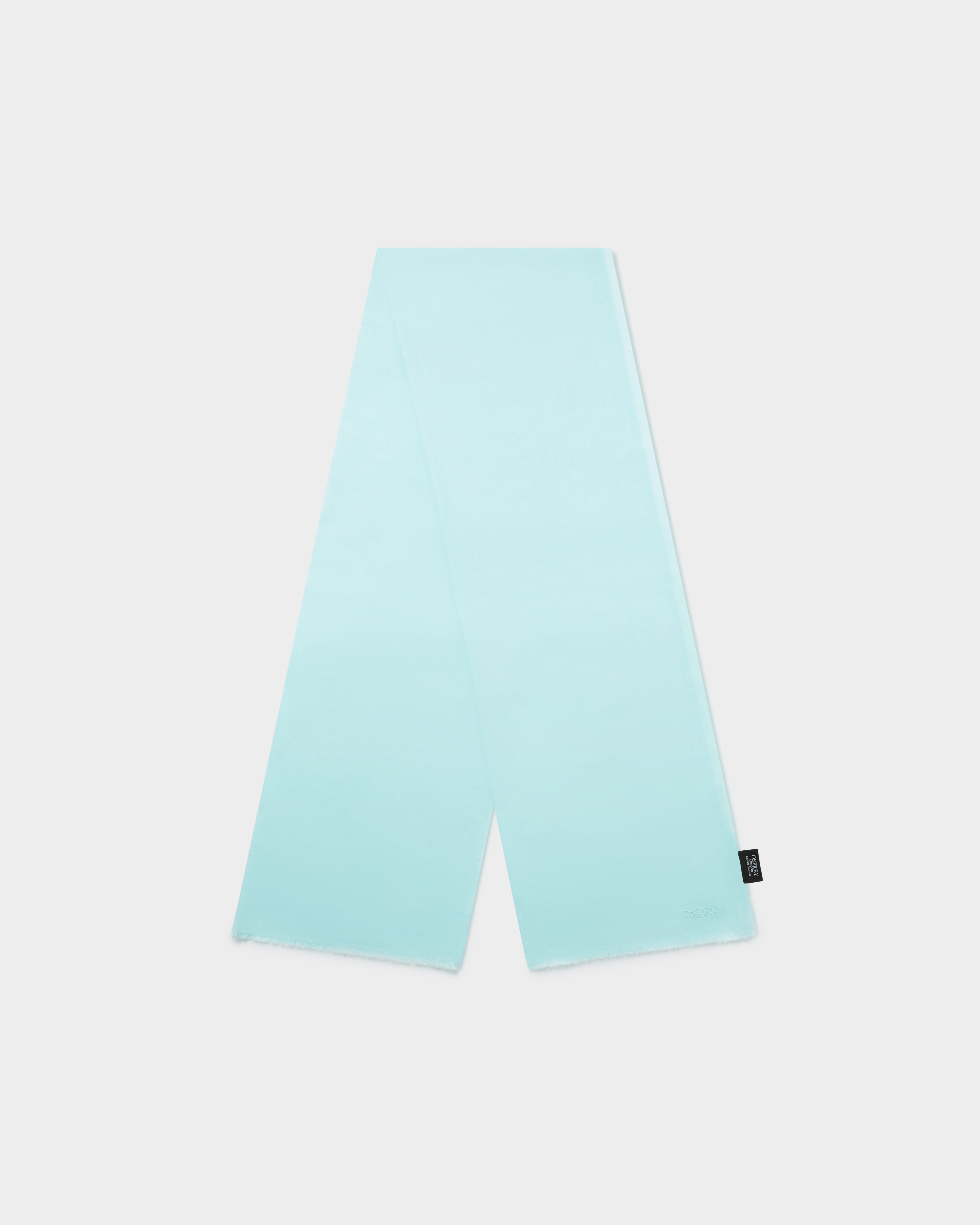 Image number 1 of The Boxed Cotton Wrap in Aqua