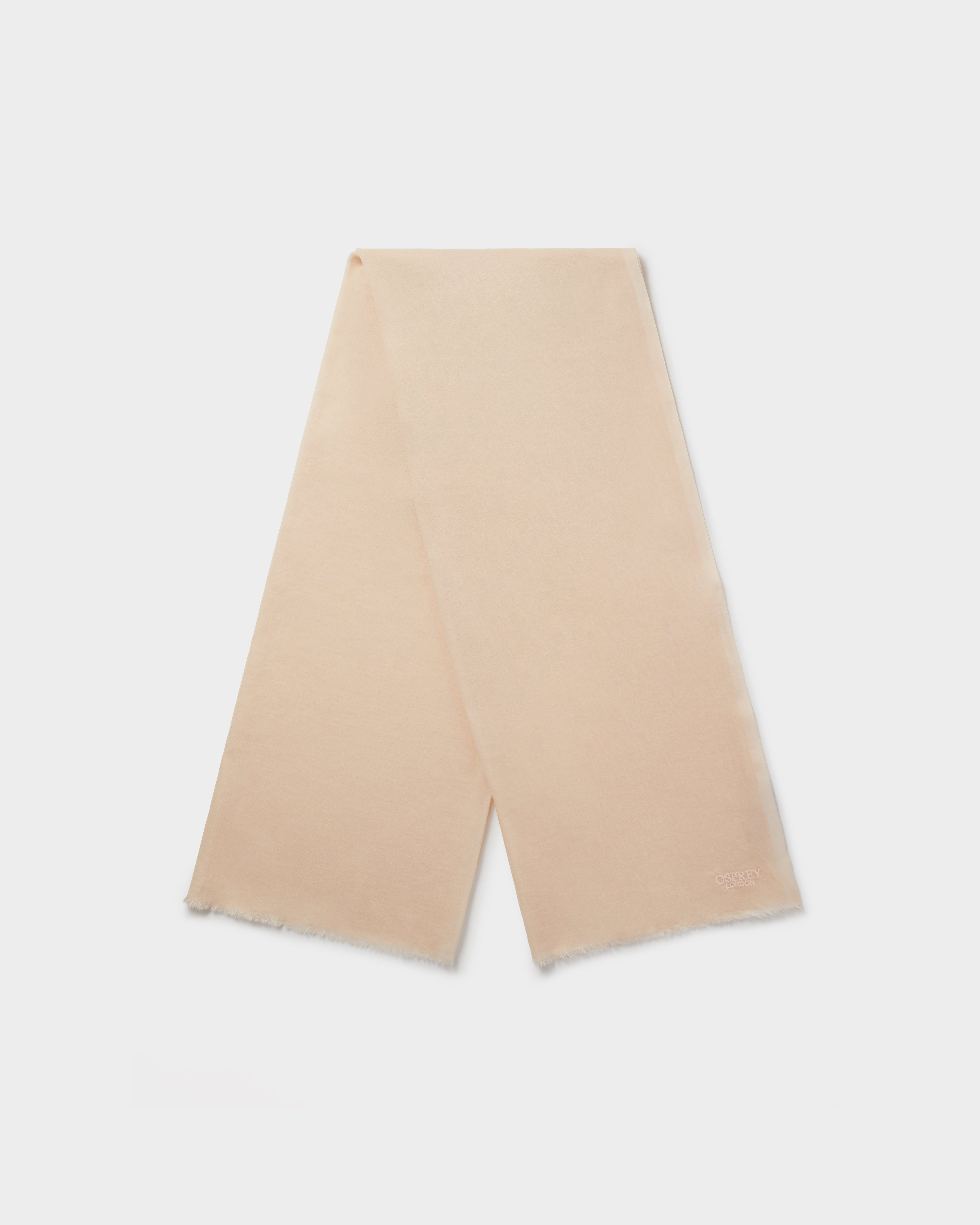 The Boxed Cotton Wrap in Stone