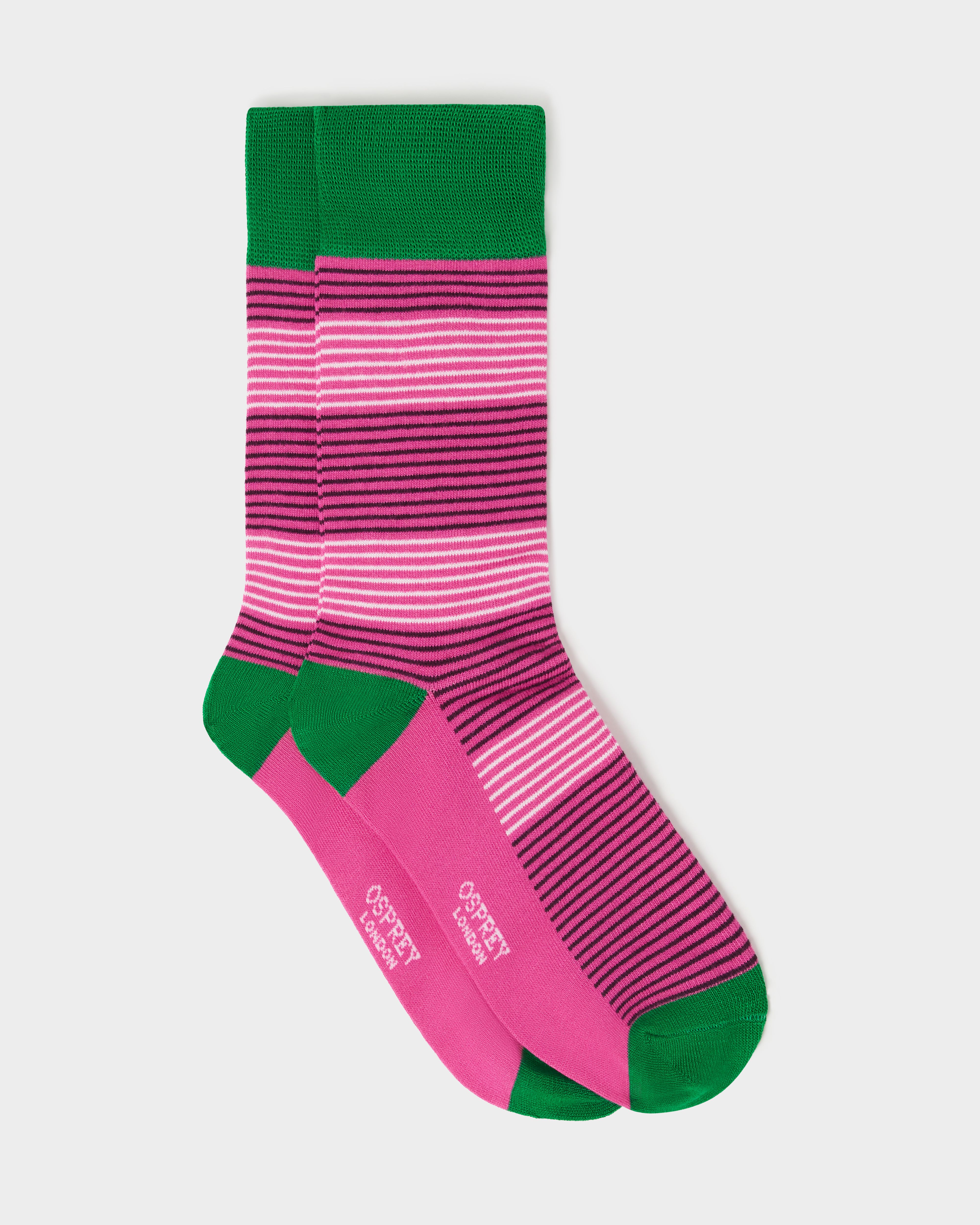 Image number 3 of Women's Bamboo Boxed Socks Set of 3 in Plum Multi