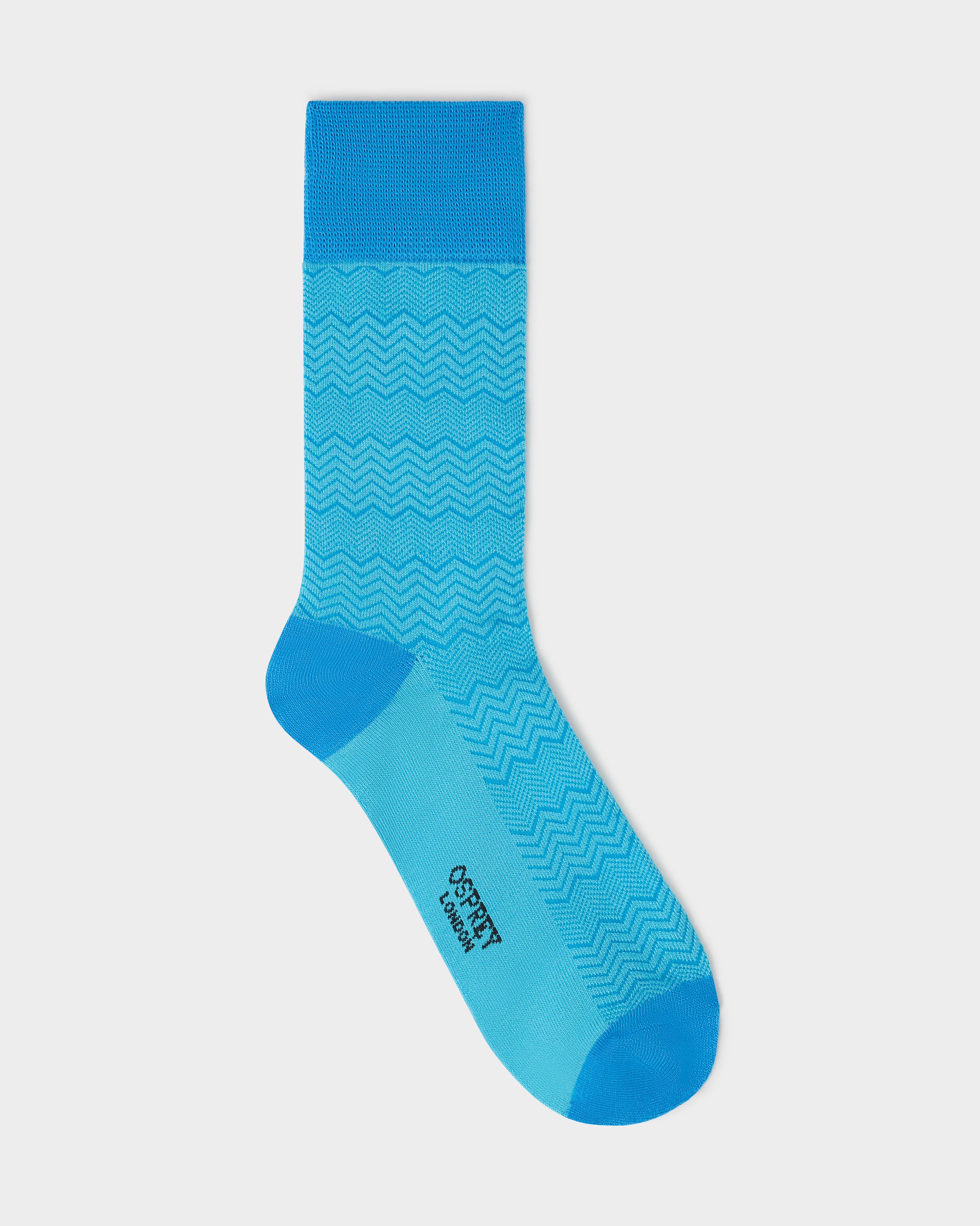 Image number 2 of Women's Luxury Boxed Socks Set of 3 in Teal Multi