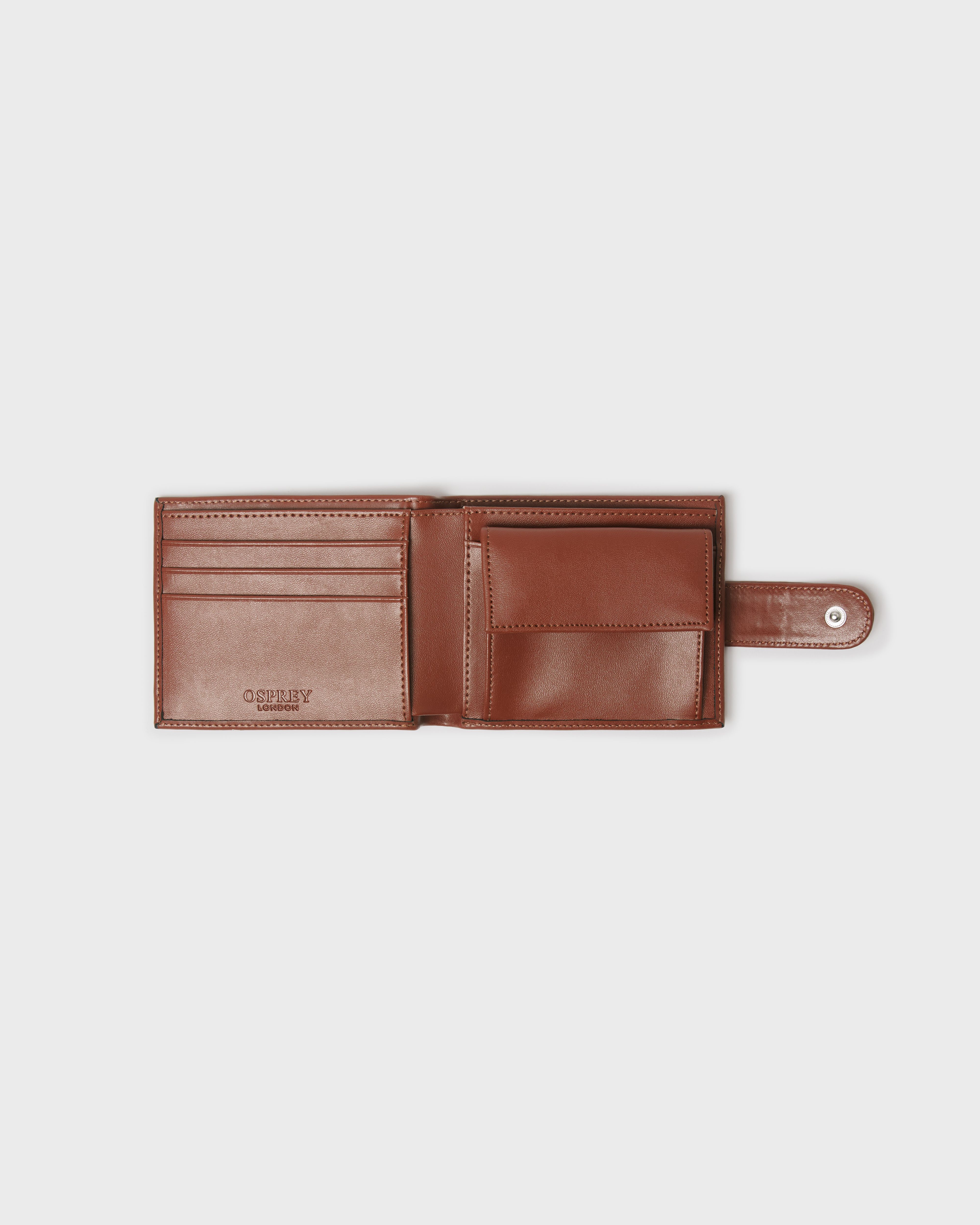 Image number 3 of The Coin Wallet and Scarf Set in Green & Brown