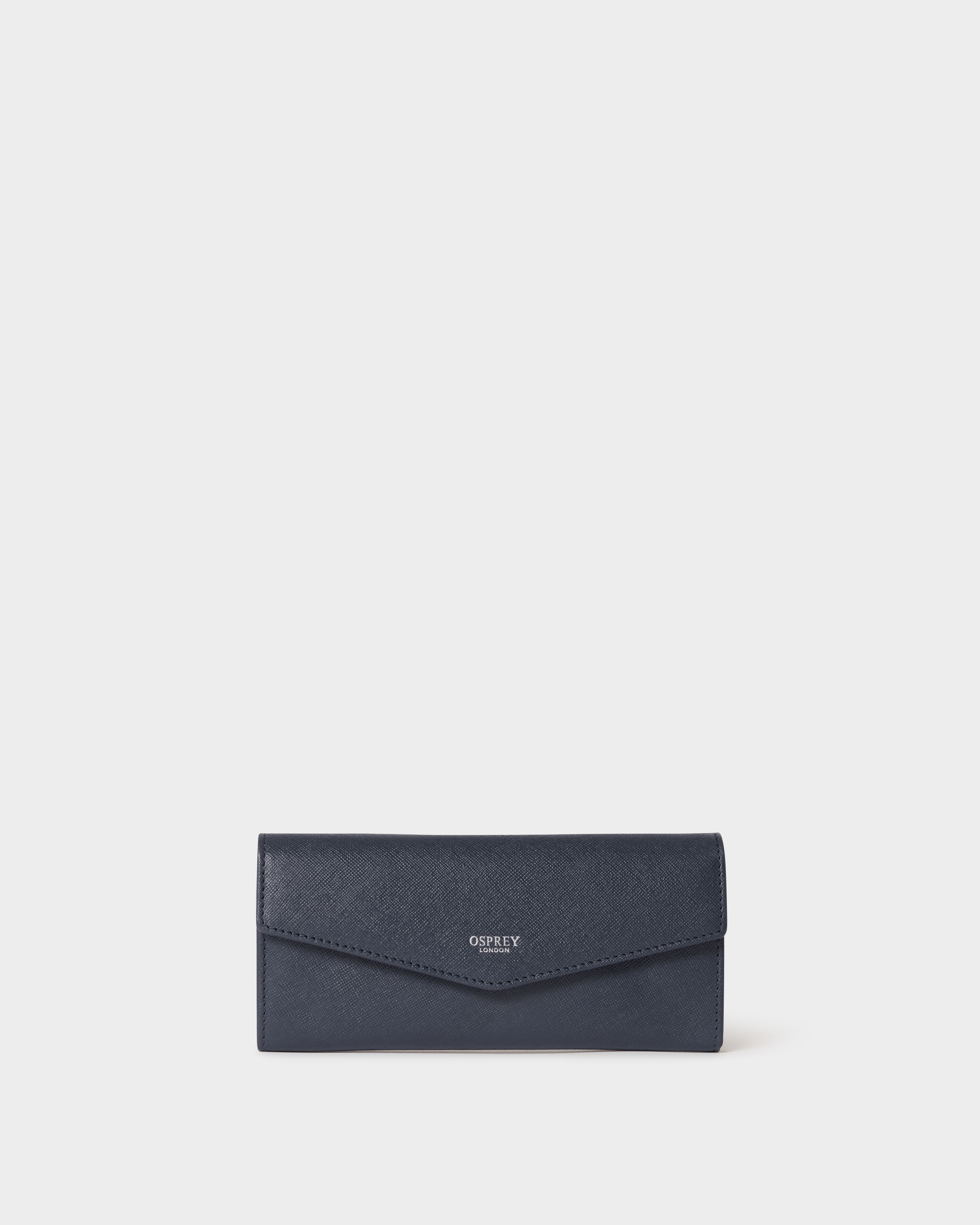 Image number 2 of The Neptune Leather Matinee Purse in Navy