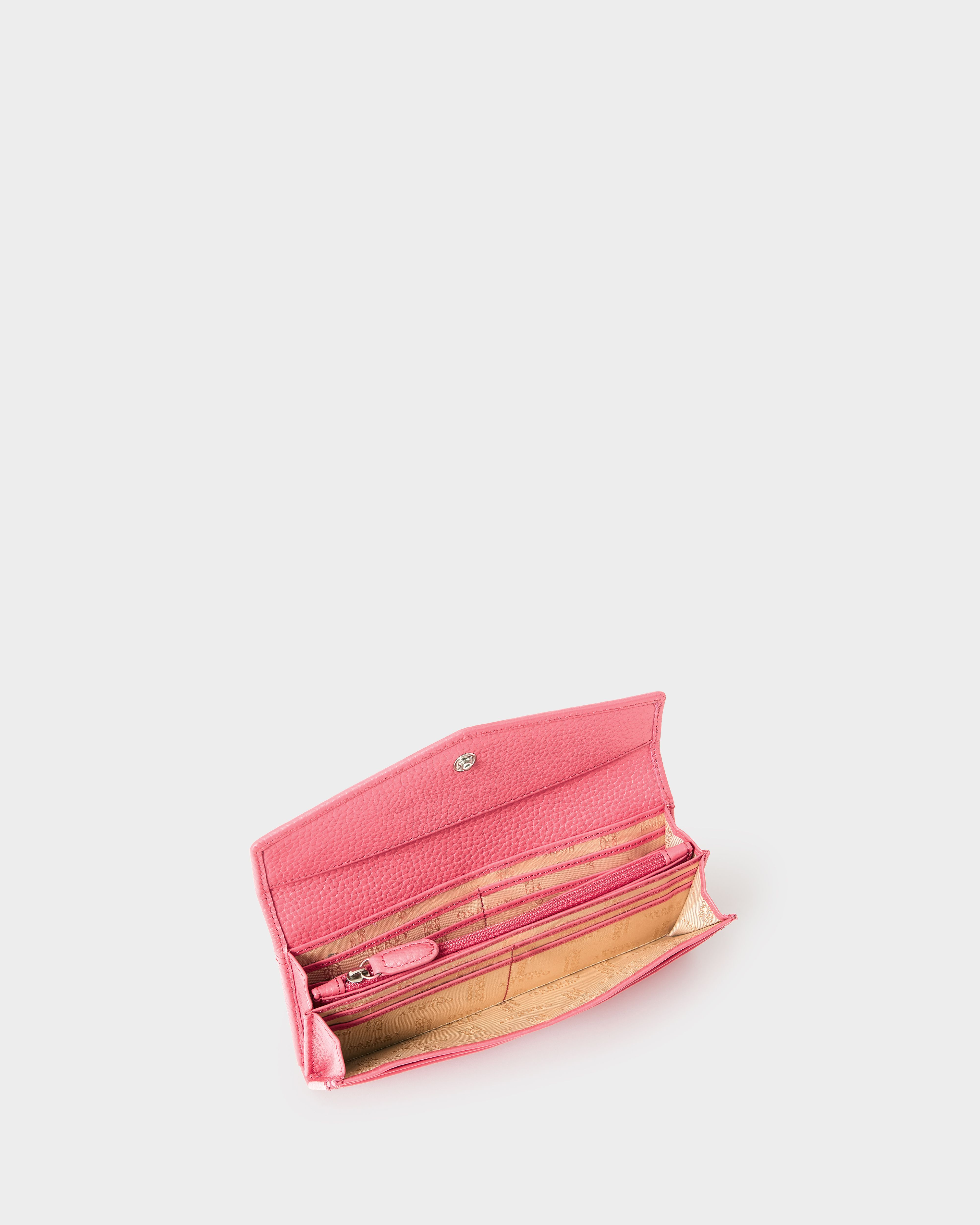 Image number 4 of The Neptune Leather Matinee Purse in Hot Pink