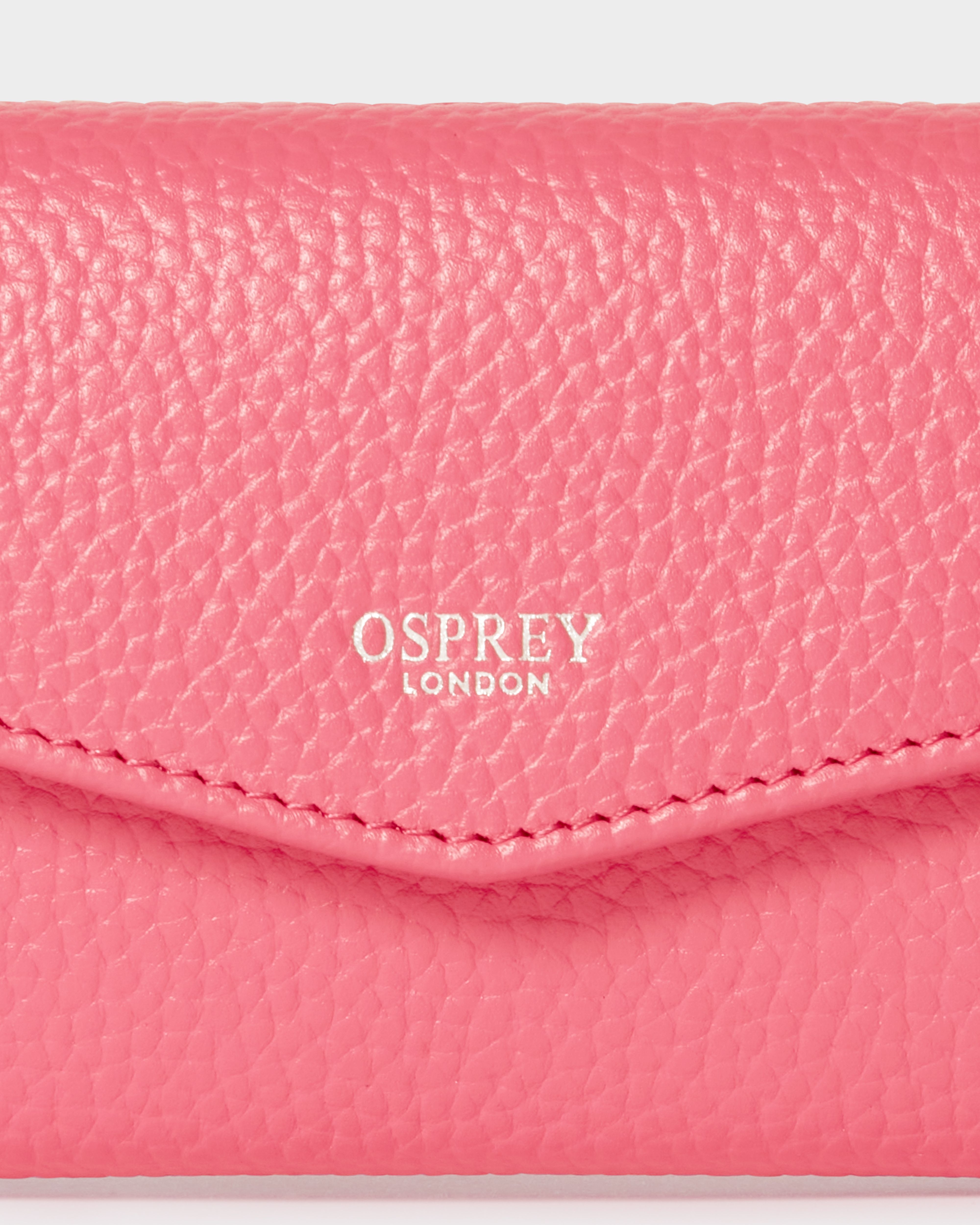 Image number 5 of The Neptune Leather Matinee Purse in Hot Pink