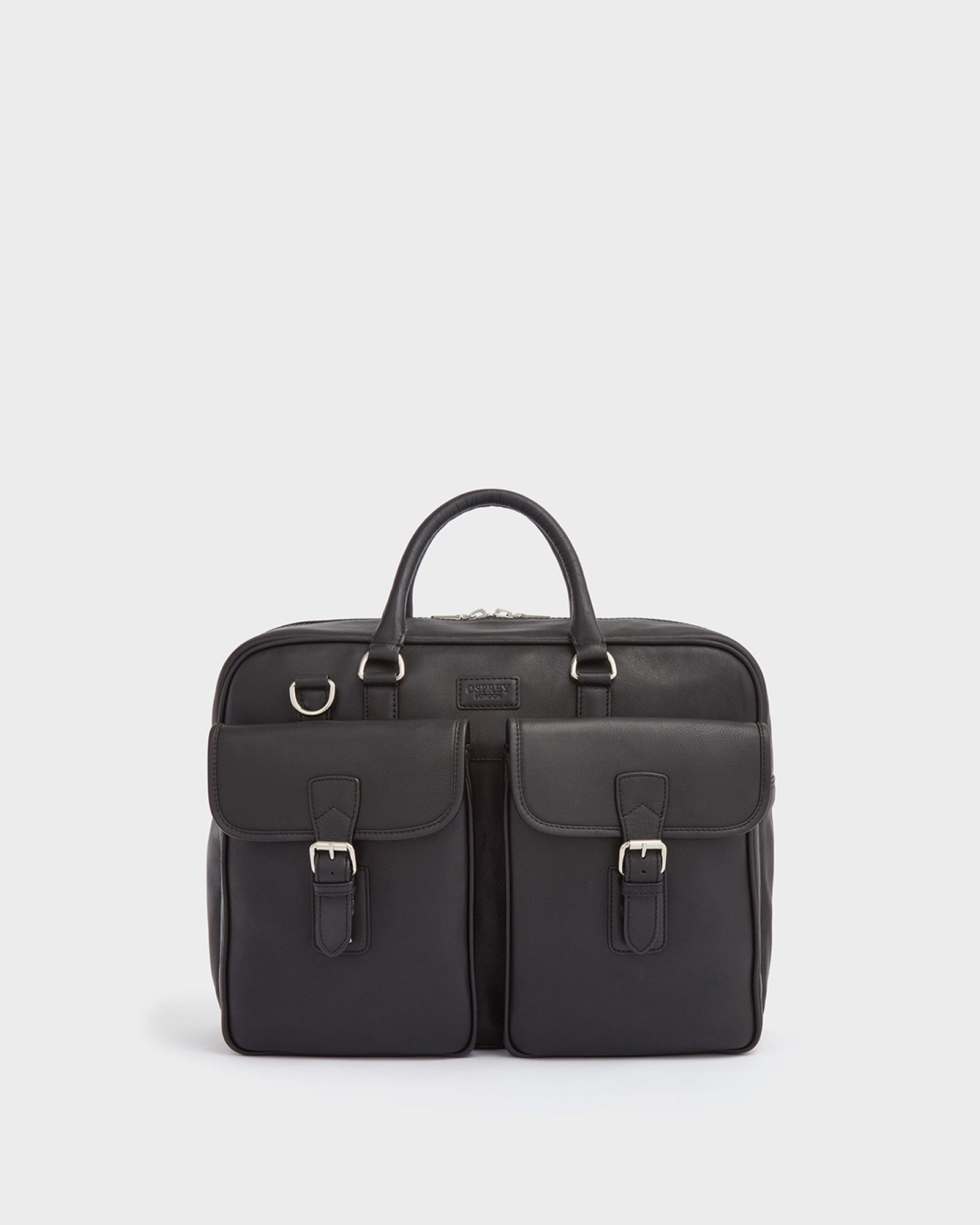 Image number 2 of The Grip Leather Bag in Black