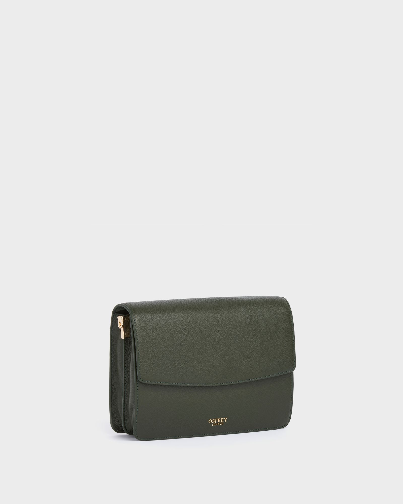 Image number 4 of The Margot Leather Crossbody Bag in Forest