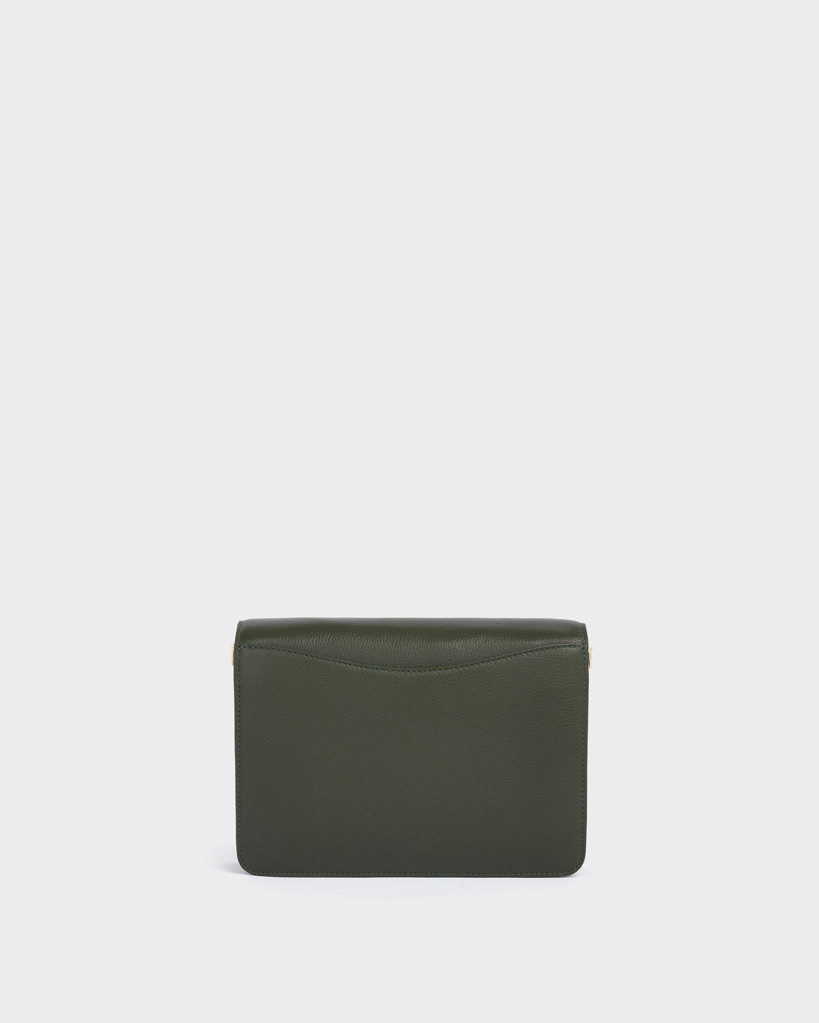 Image number 6 of The Margot Leather Crossbody Bag in Forest