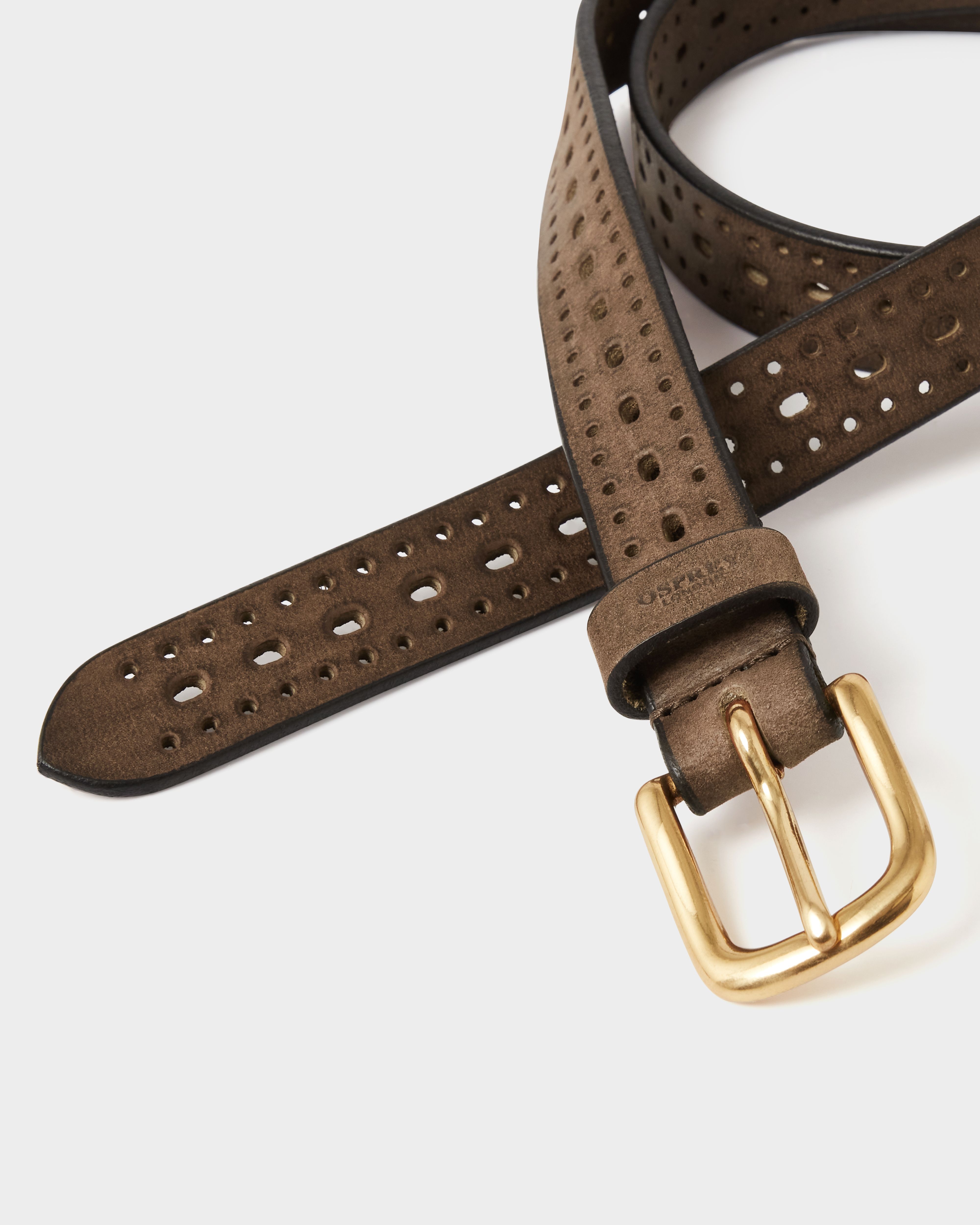 Image number 2 of The Laguna Leather Belt in Cognac