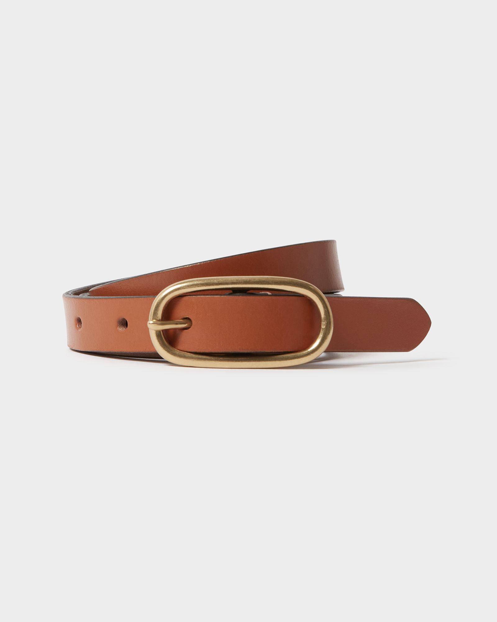 Image number 1 of The Newport Leather Belt in Tan