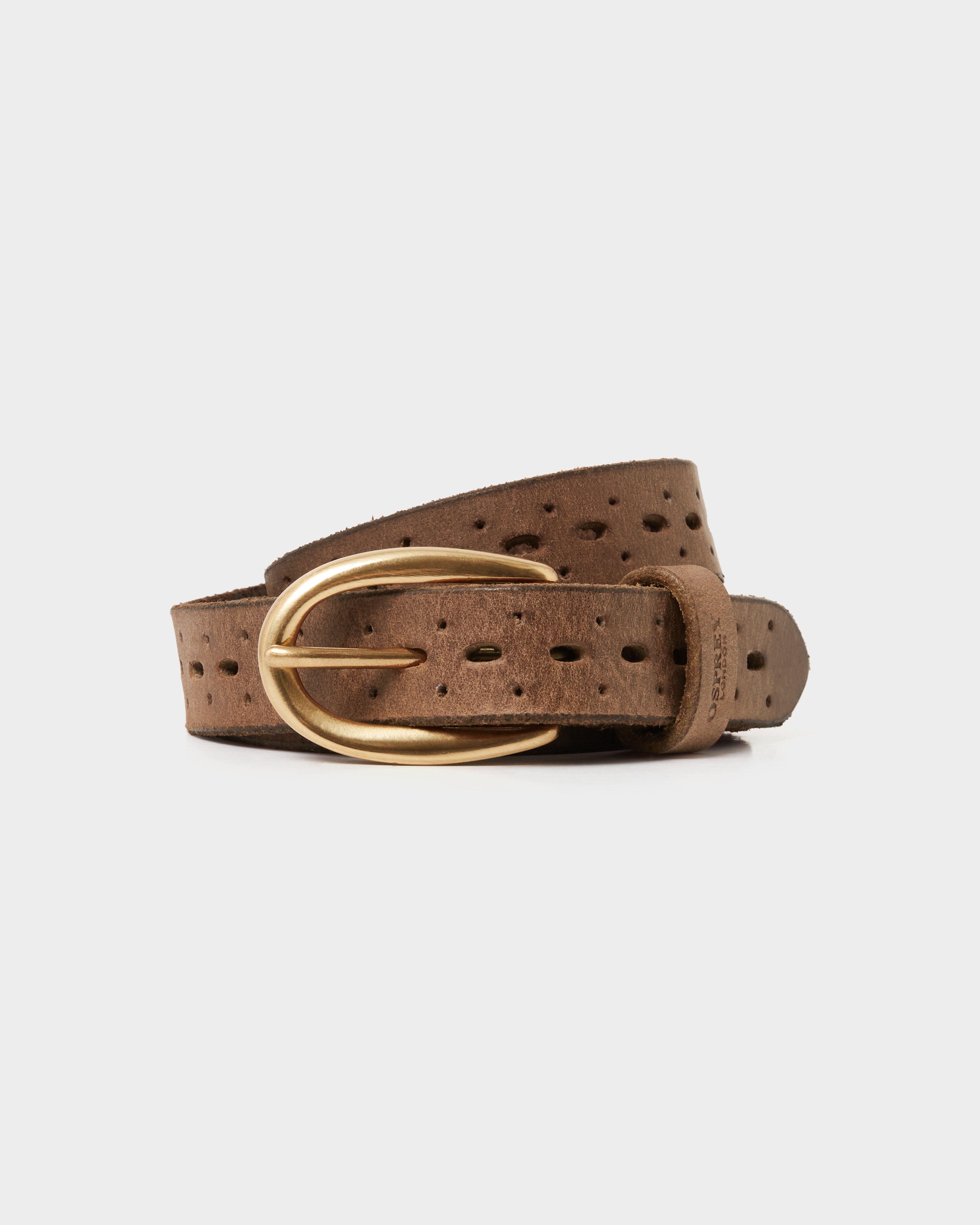 Image number 1 of The Carmel Leather Belt in Cognac