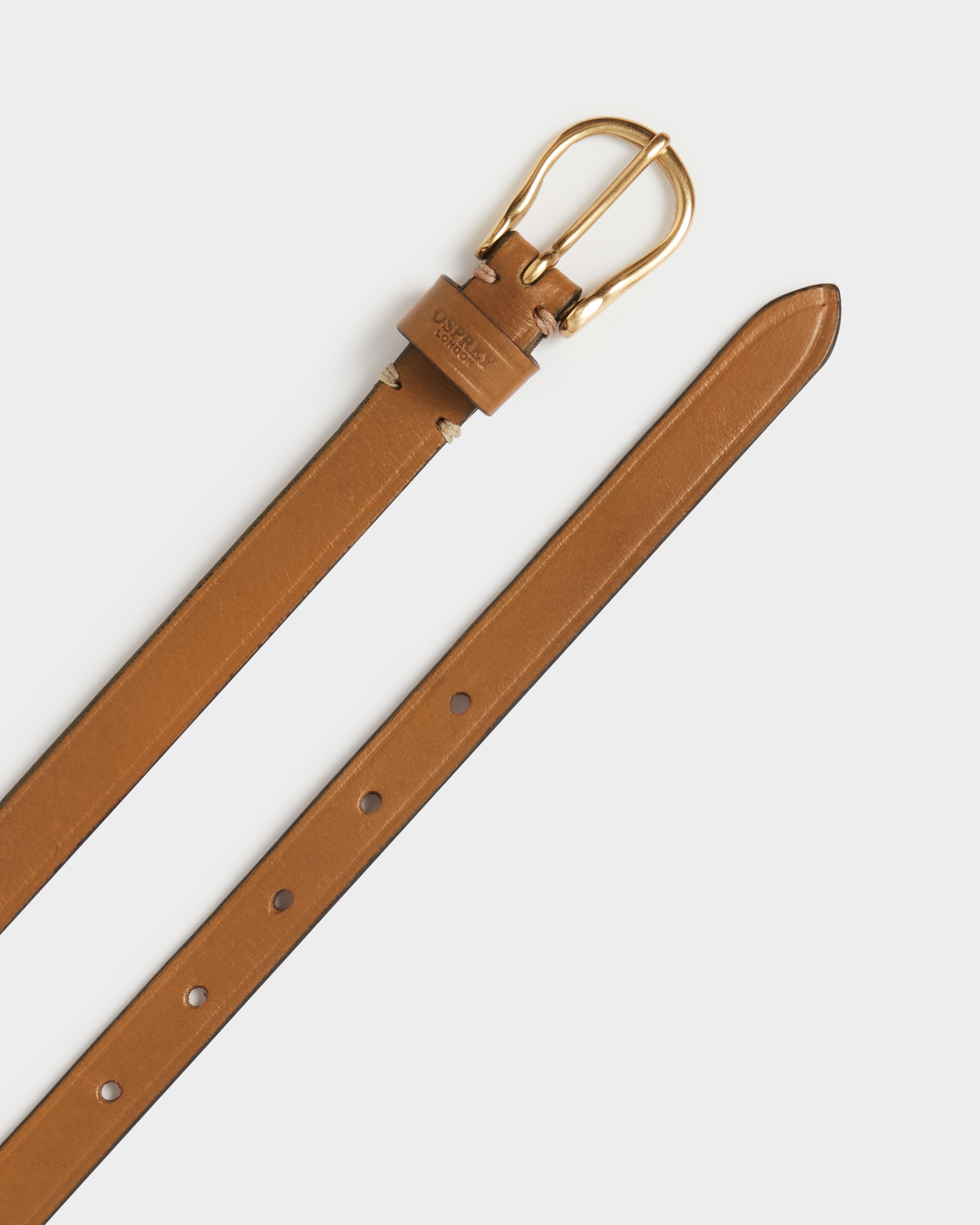 Image number 3 of The San Jose Leather Belt in Tan