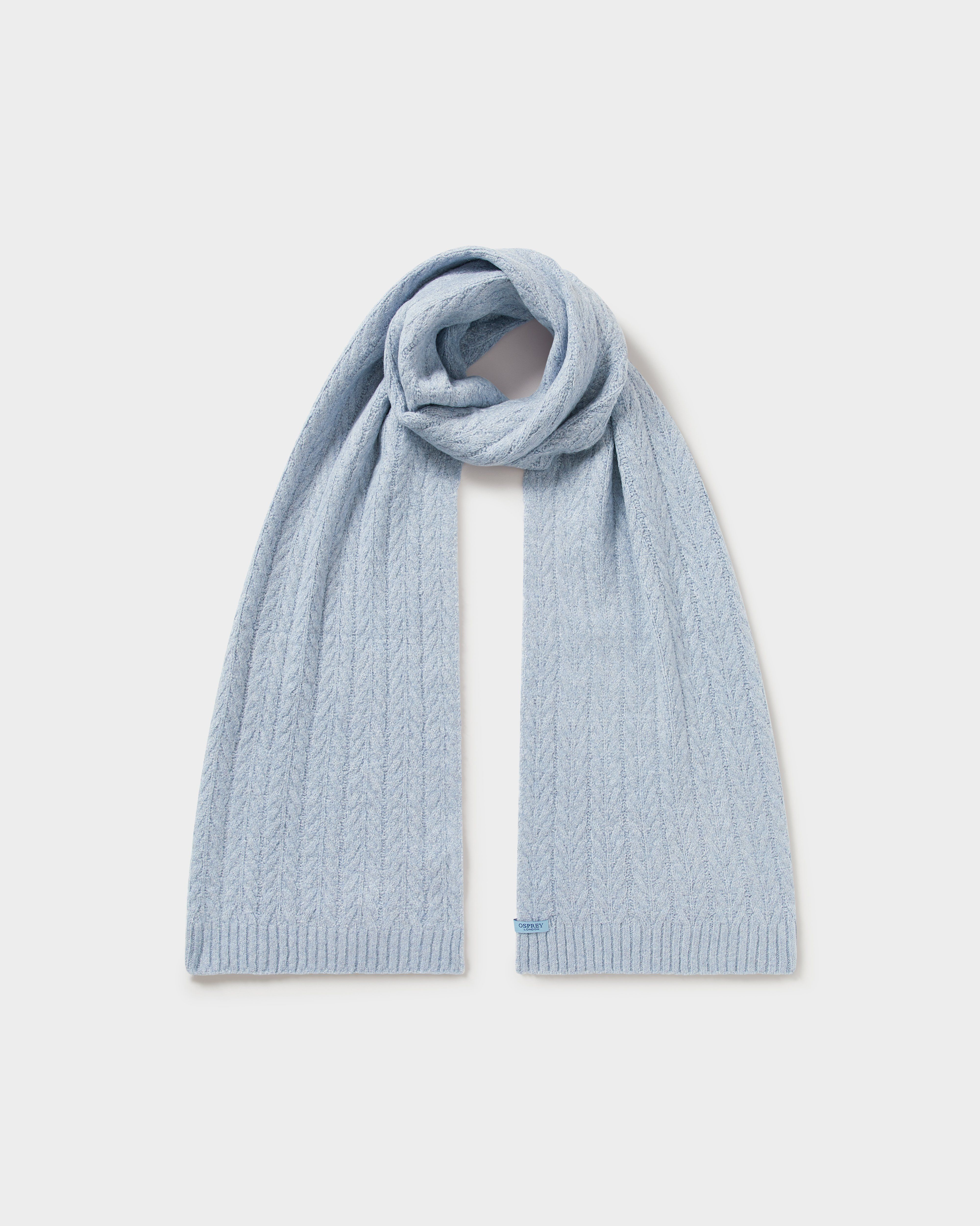 The Heathfield Scarf in Ice