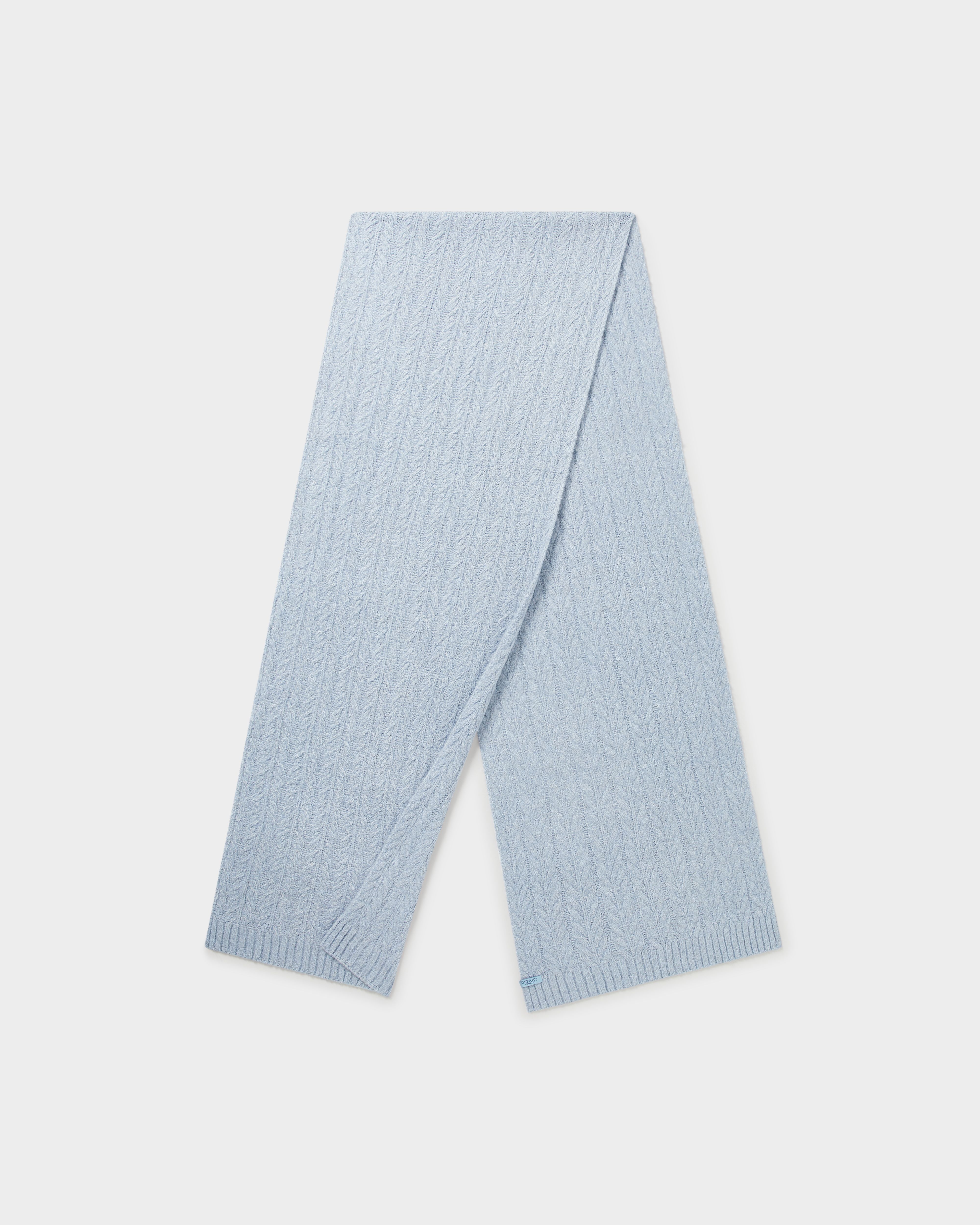 Image number 2 of The Heathfield Scarf in Ice