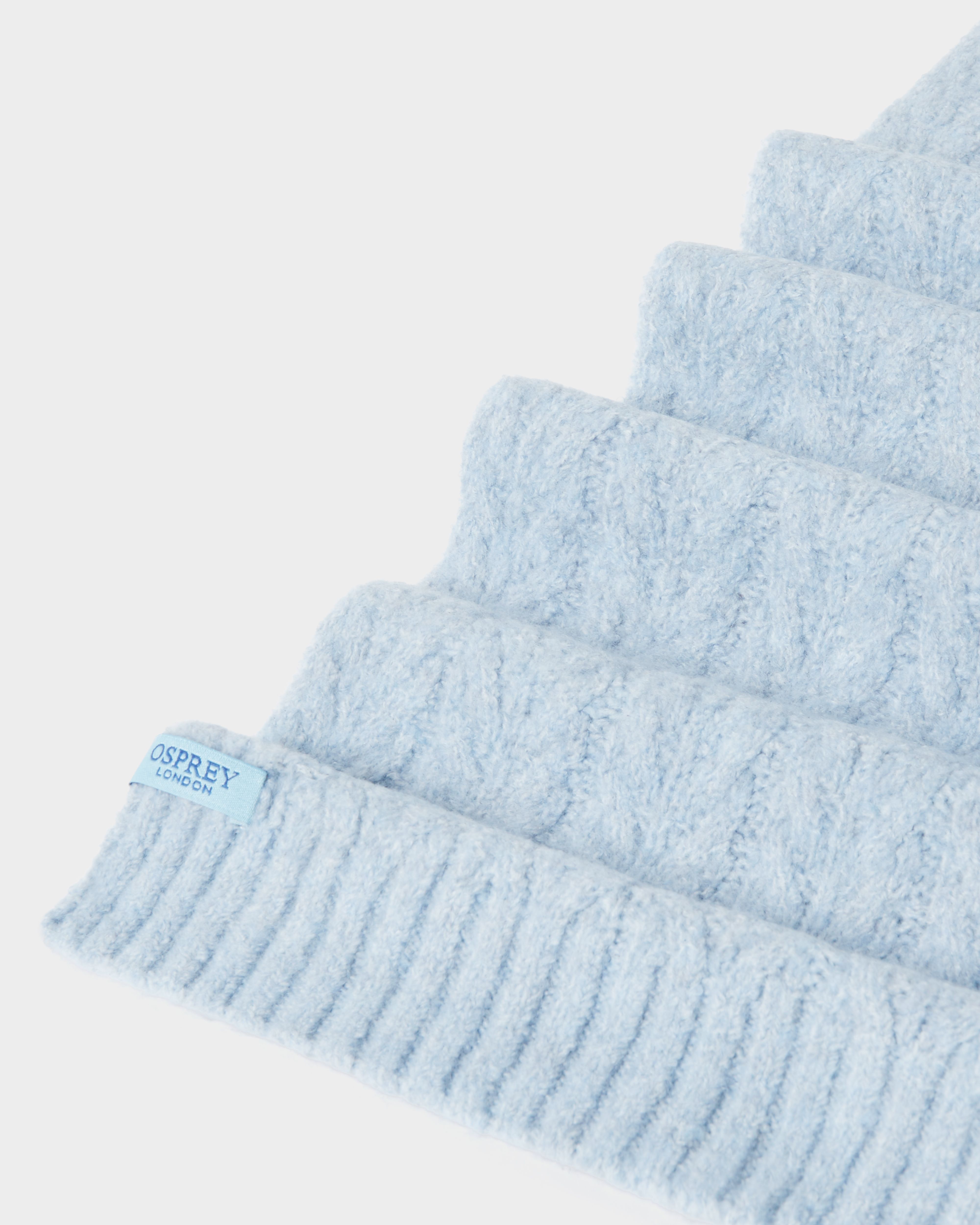 Image number 3 of The Heathfield Scarf in Ice