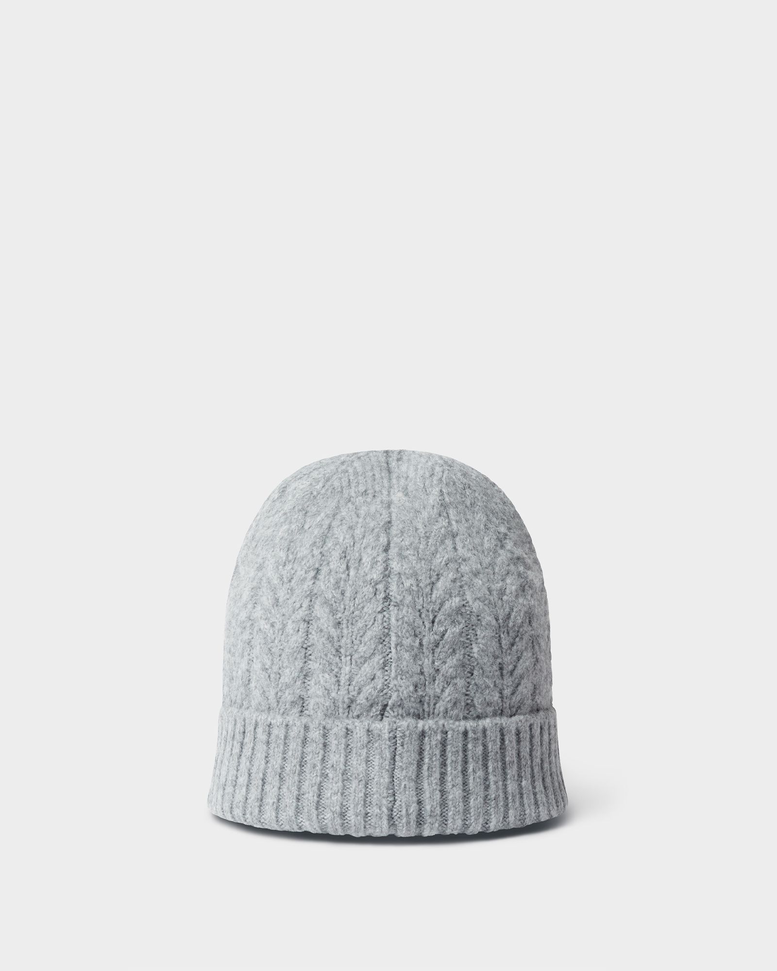 Image number 3 of The Heathfield Beanie in Silver Grey