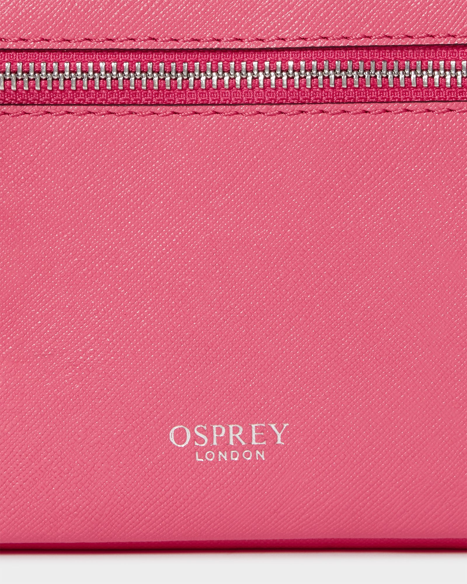 The Ruby Leather Crossbody Clutch | OSPREY LONDON | Osprey London