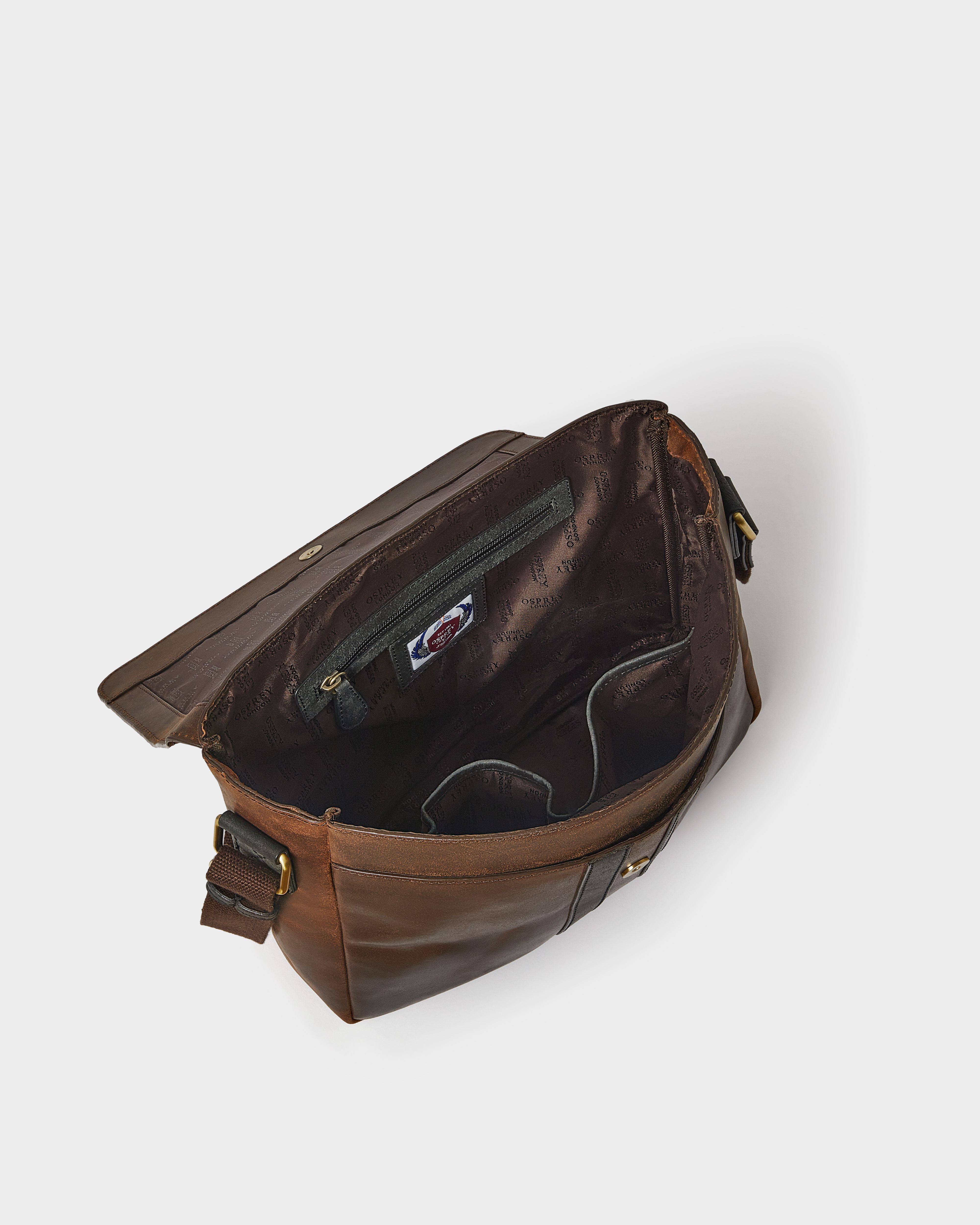 The Jenson Leather Satchel | OSPREY LONDON | Osprey London