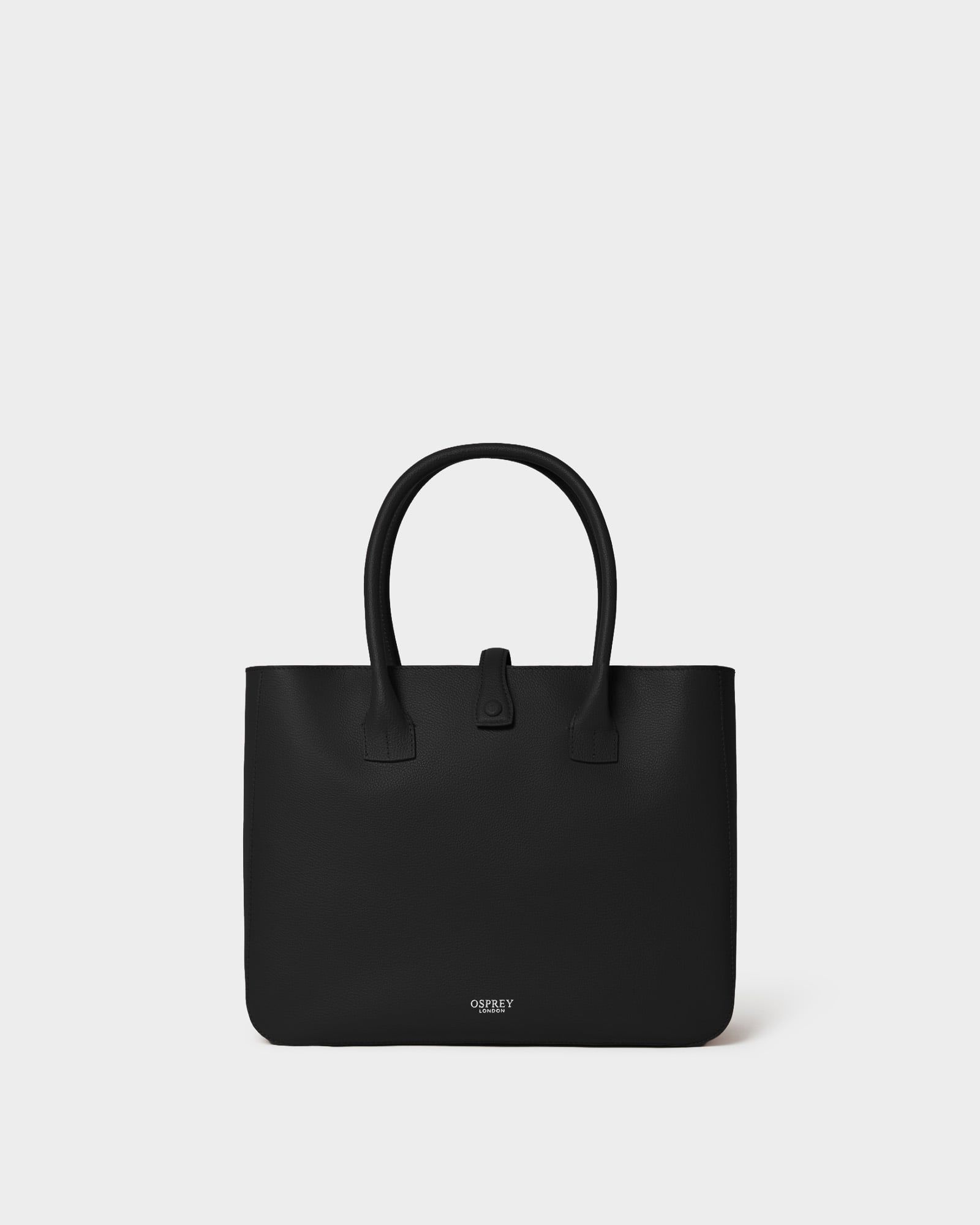 Image number 1 of The Islander Leather Tote Bag in Black