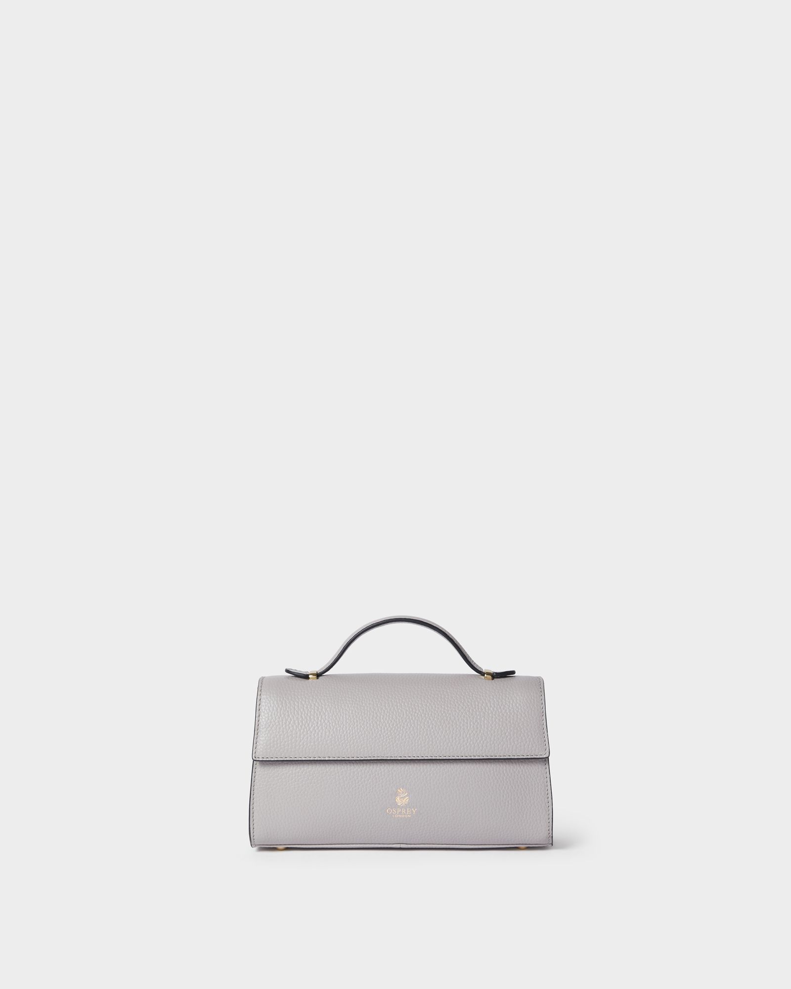 Image number 1 of The Hathaway Leather Top Handle Bag in Taupe