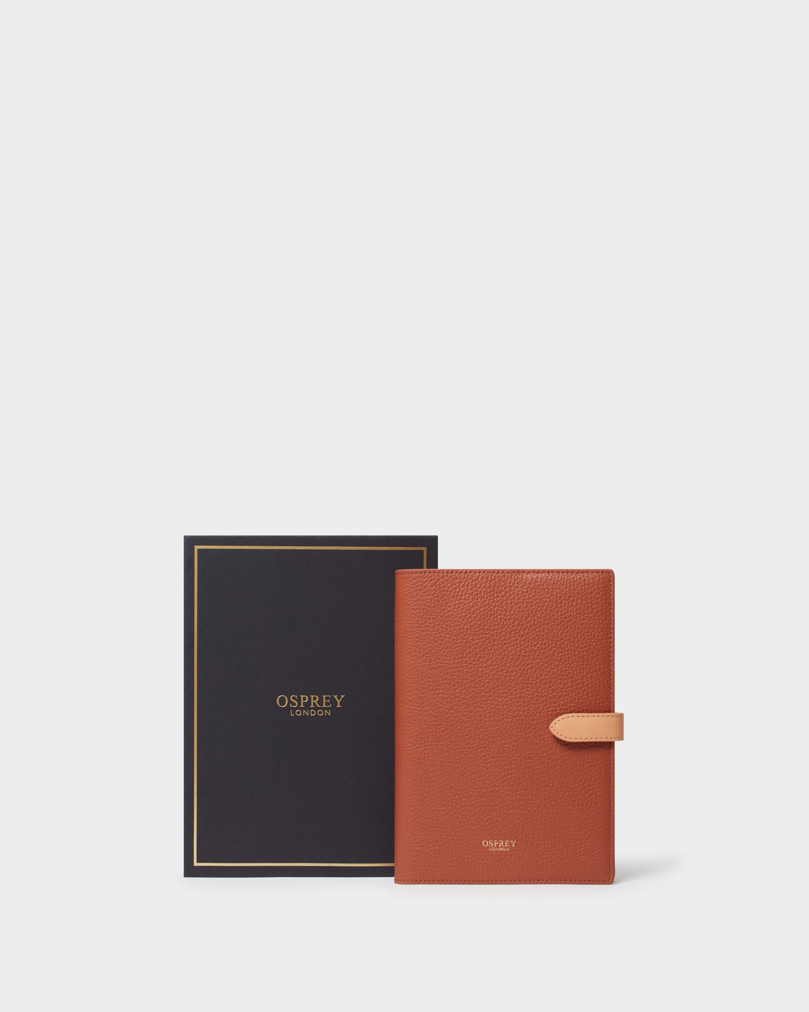 Image number 1 of The Quil A5 Refillable Leather Journal in Tan