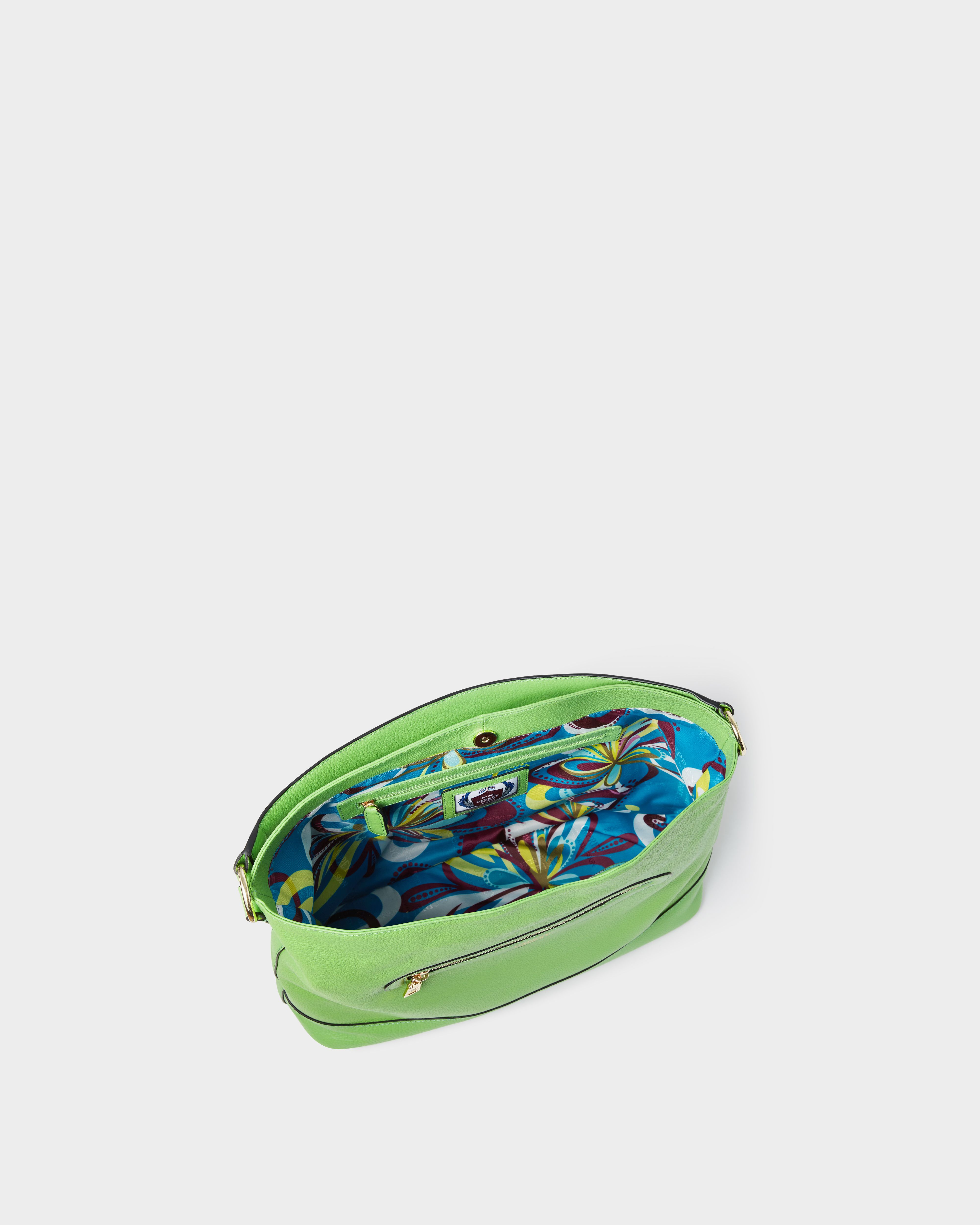 Image number 5 of The Hendrix Leather Hobo in Apple